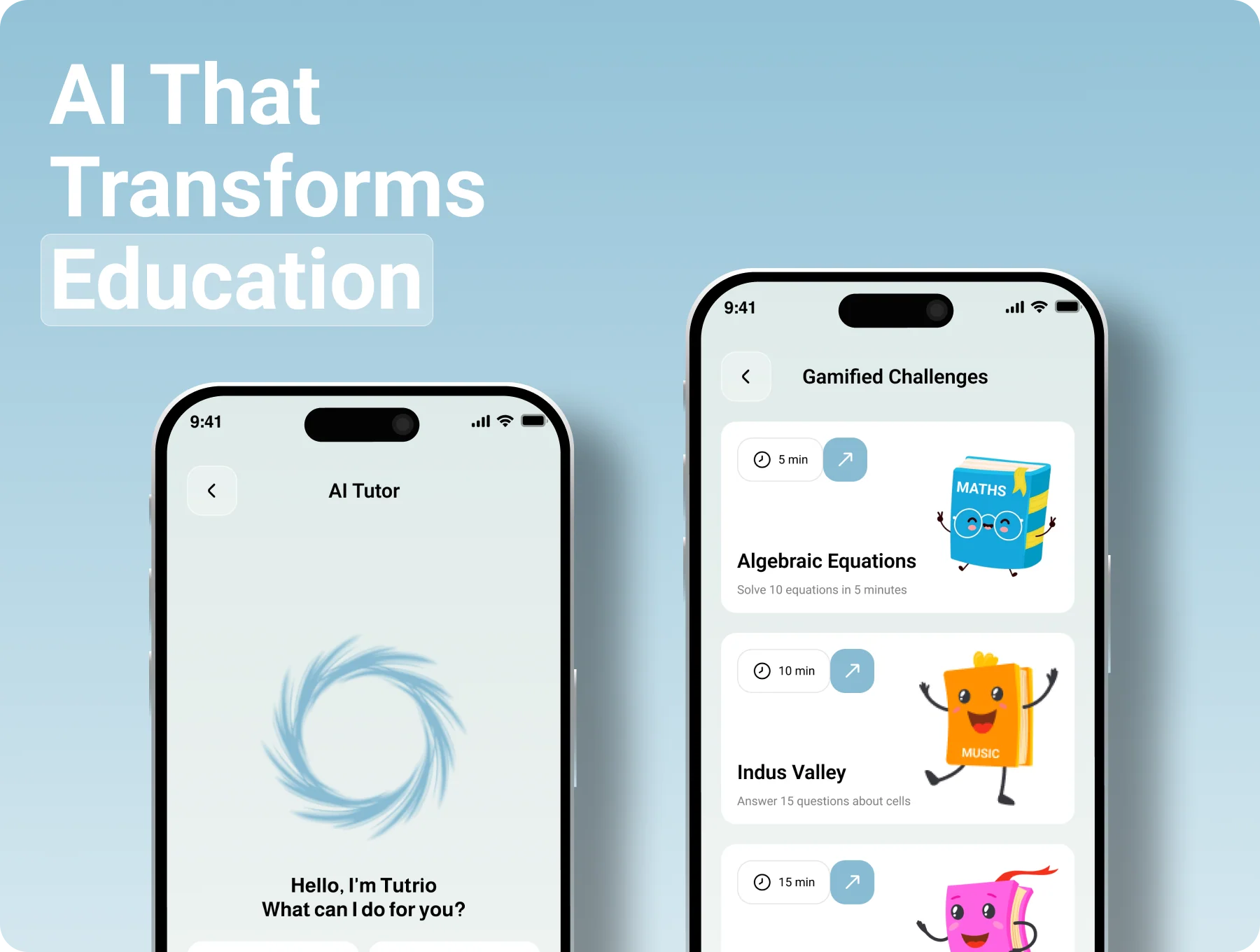 Tutrio | AI Education App UI Kit for Figma 4