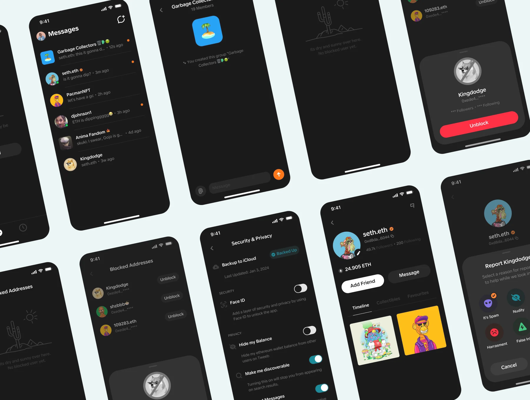 Tweeb - Web3 Social App UI Kit 4