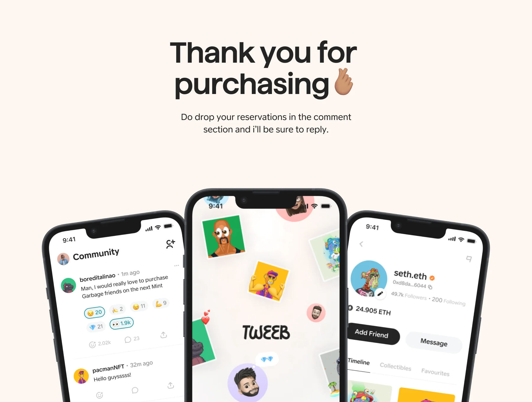 Tweeb - Web3 Social App UI Kit 6