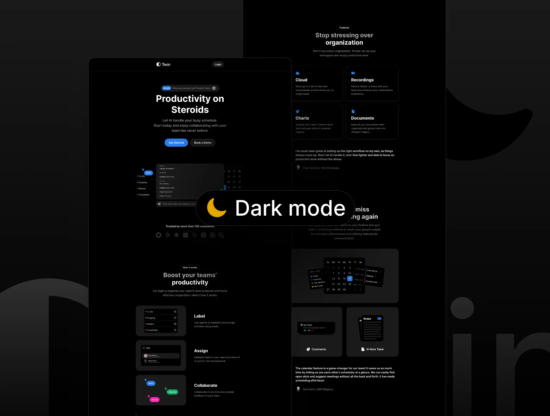 Twin - MicroSaaS Template (Framer + Figma) 4