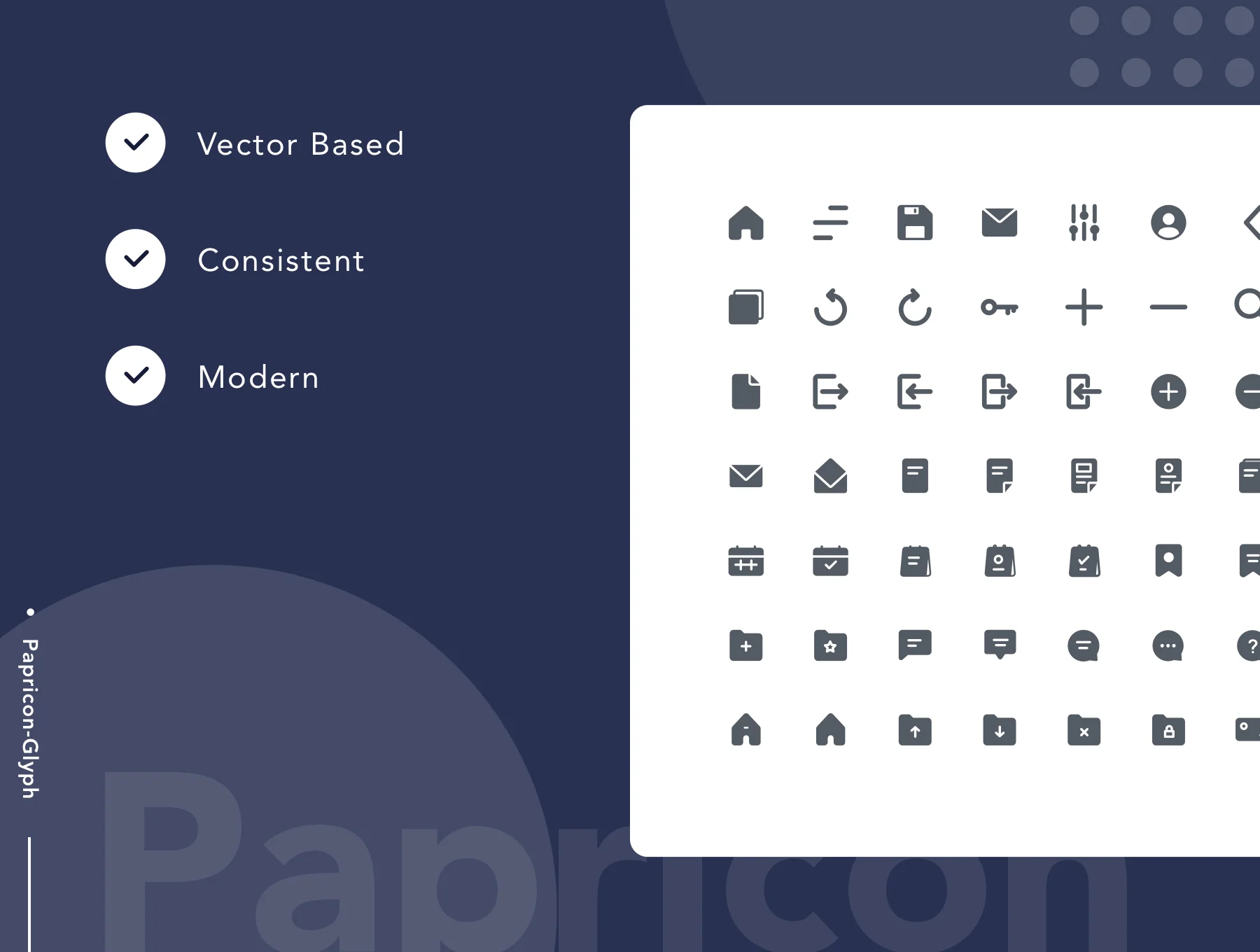 UI Basic Element Vol. 1 - Papricon Glyph 2
