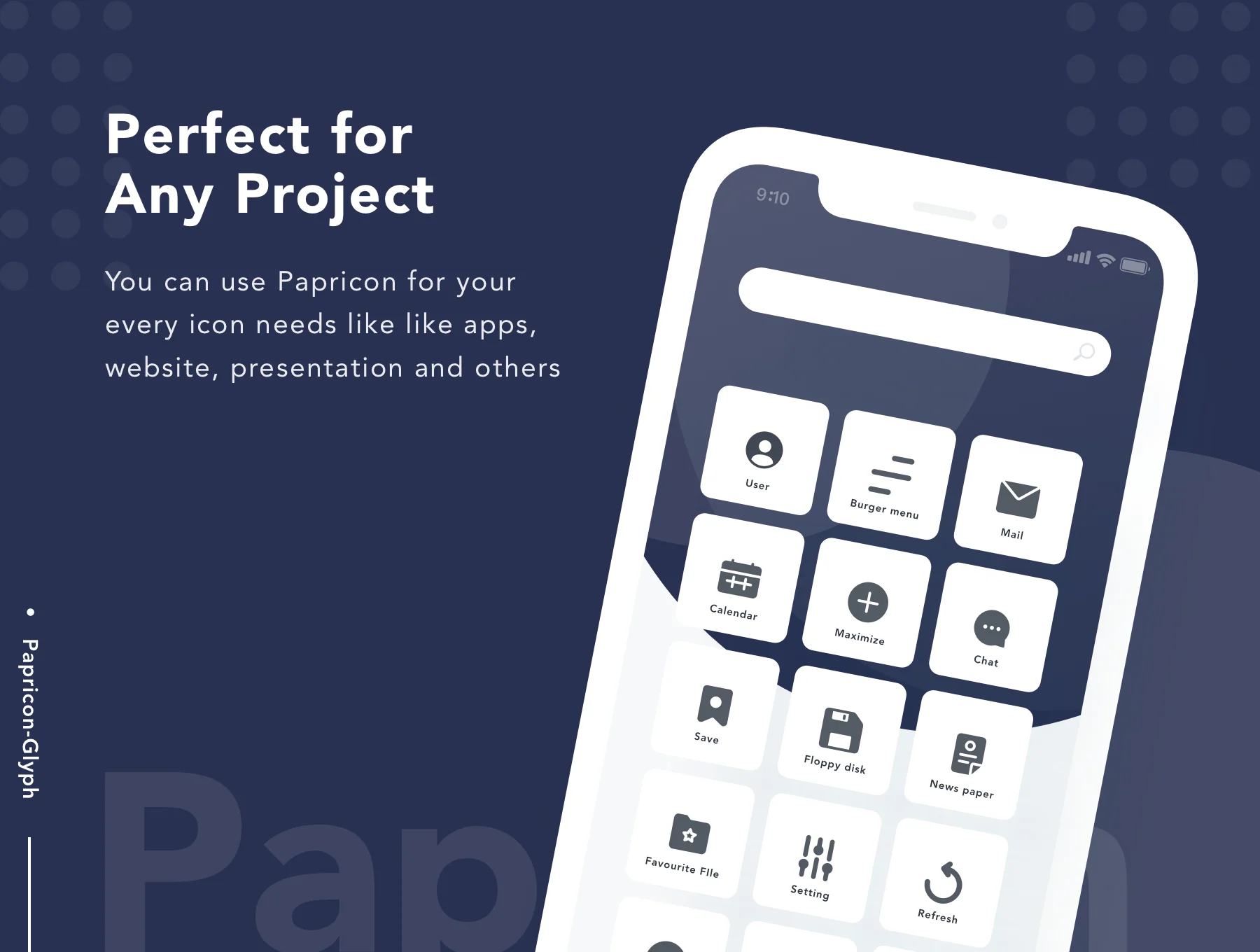 UI Basic Element Vol. 1 - Papricon Glyph 4