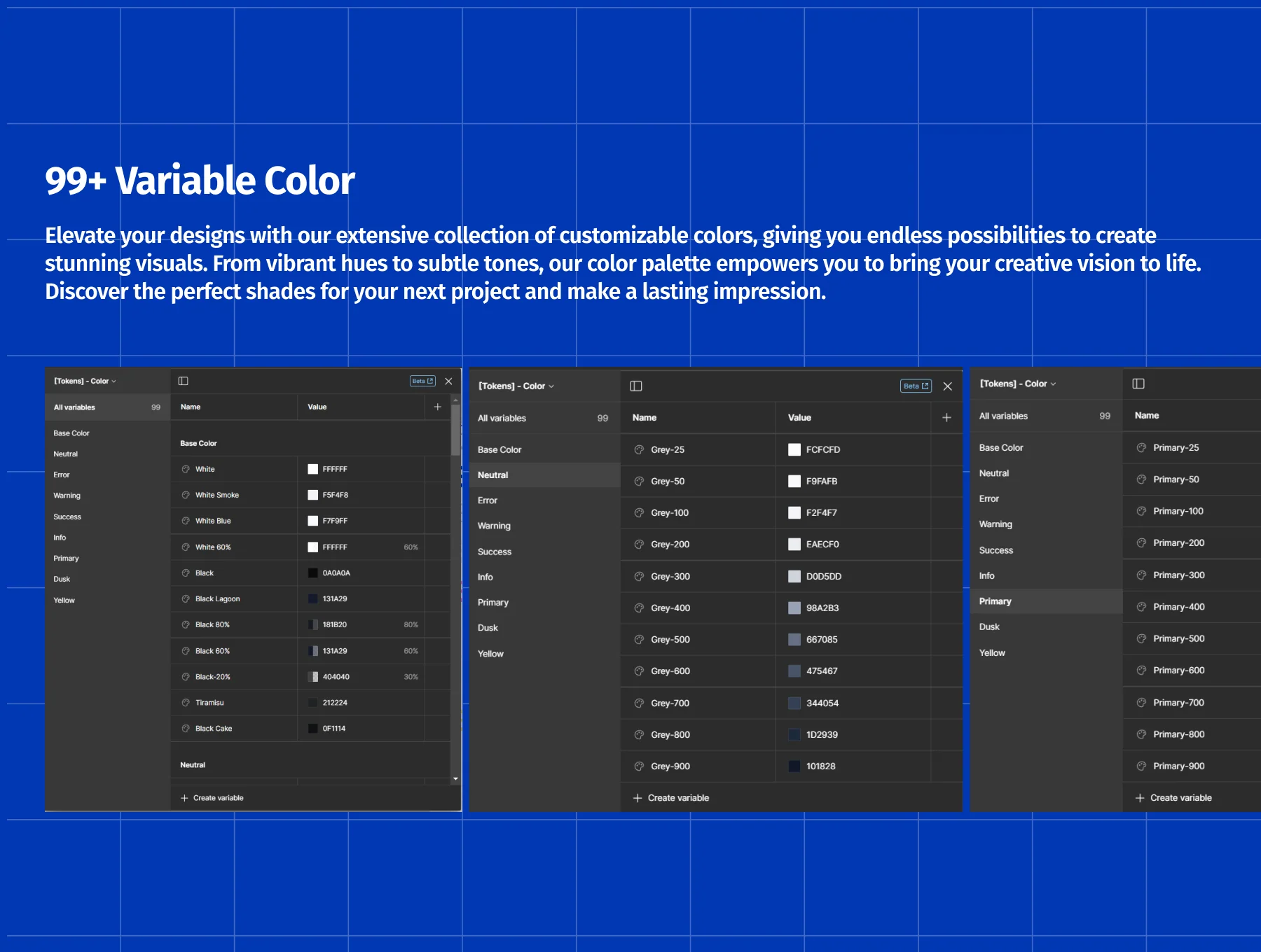 UI Button Design System 6