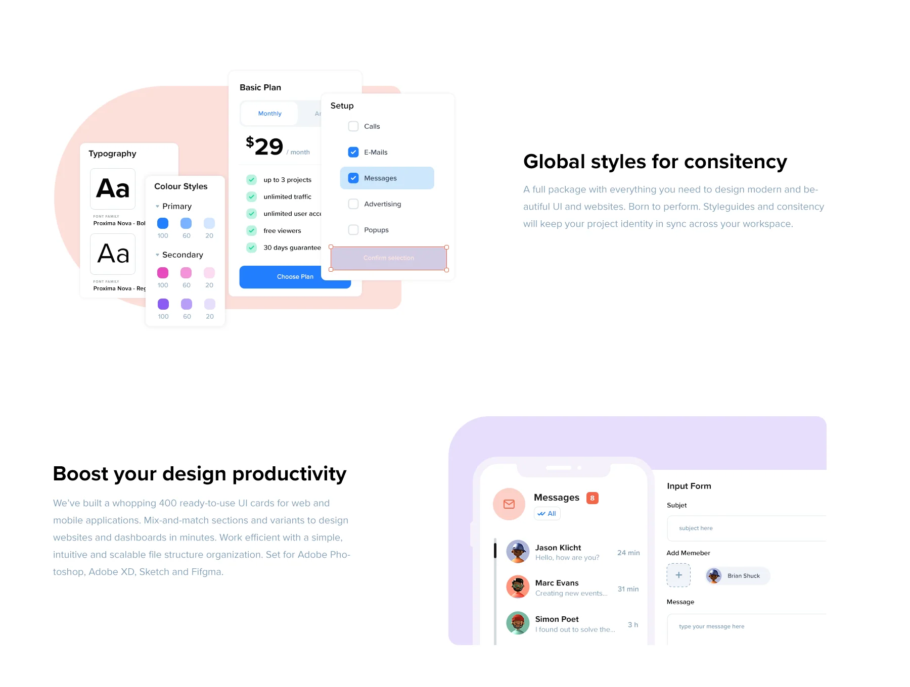 UI Decks - Cards and Blocks 3