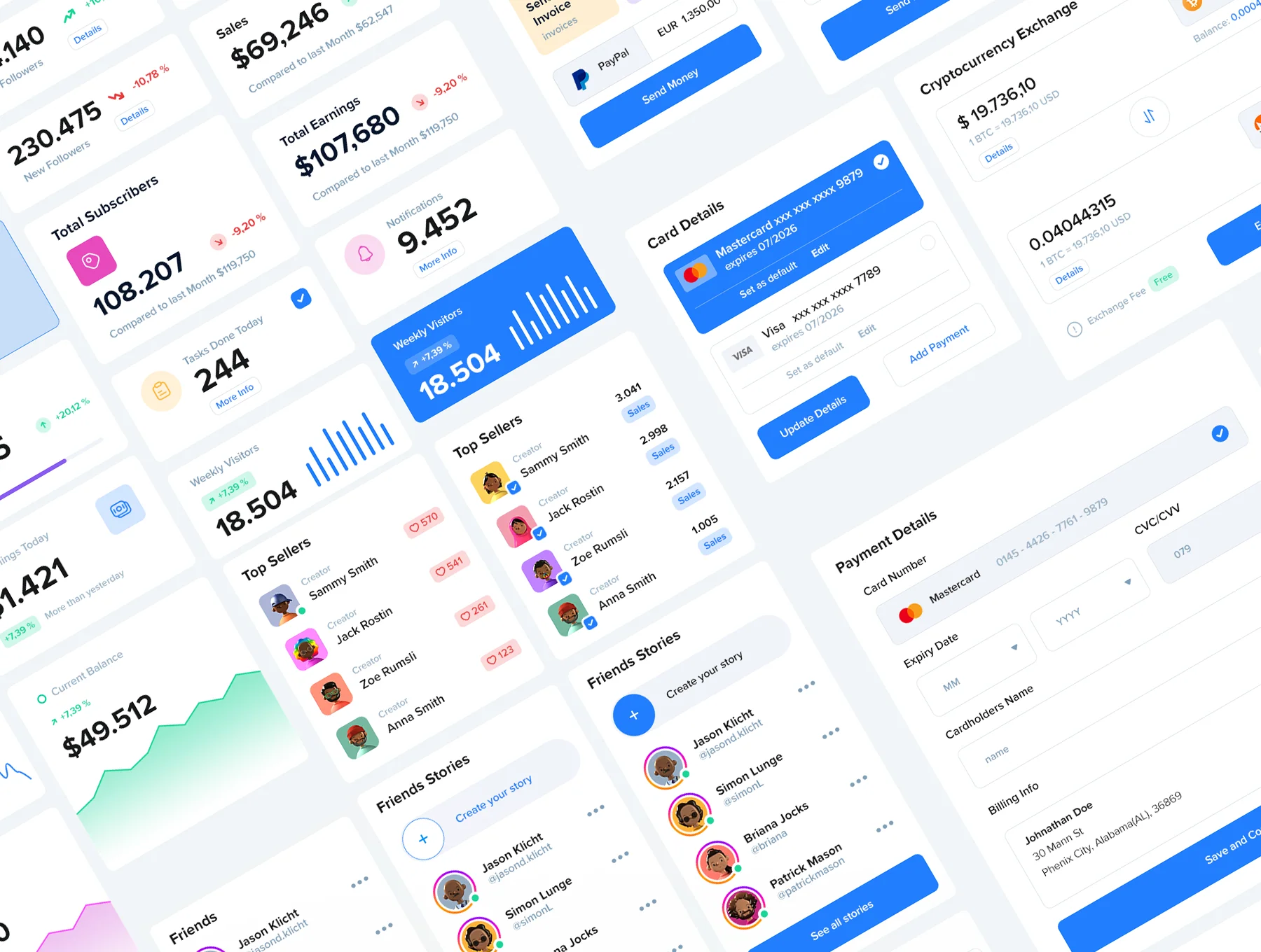 UI Decks - Cards and Blocks 6