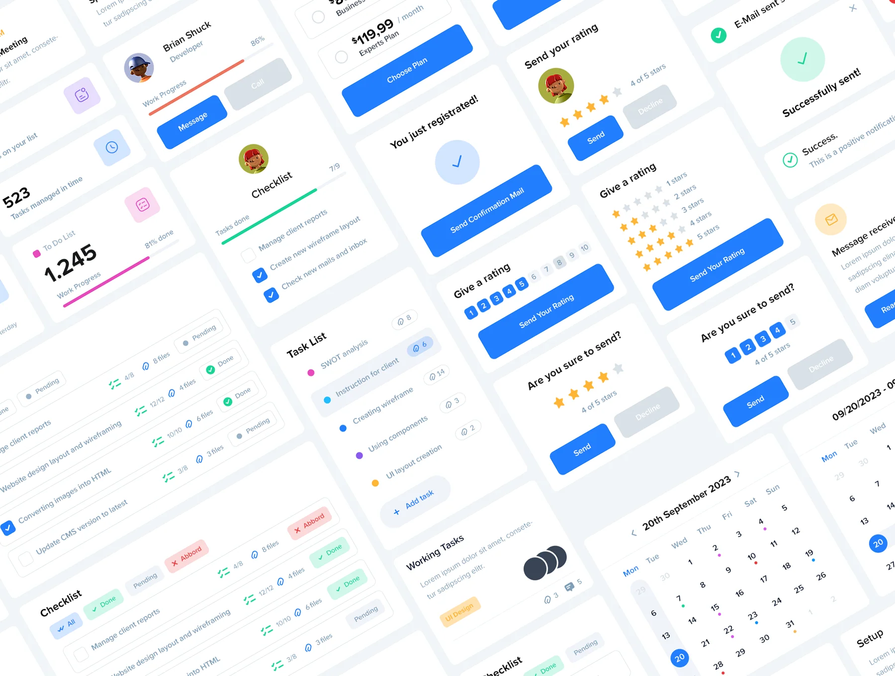 UI Decks - Cards and Blocks 7