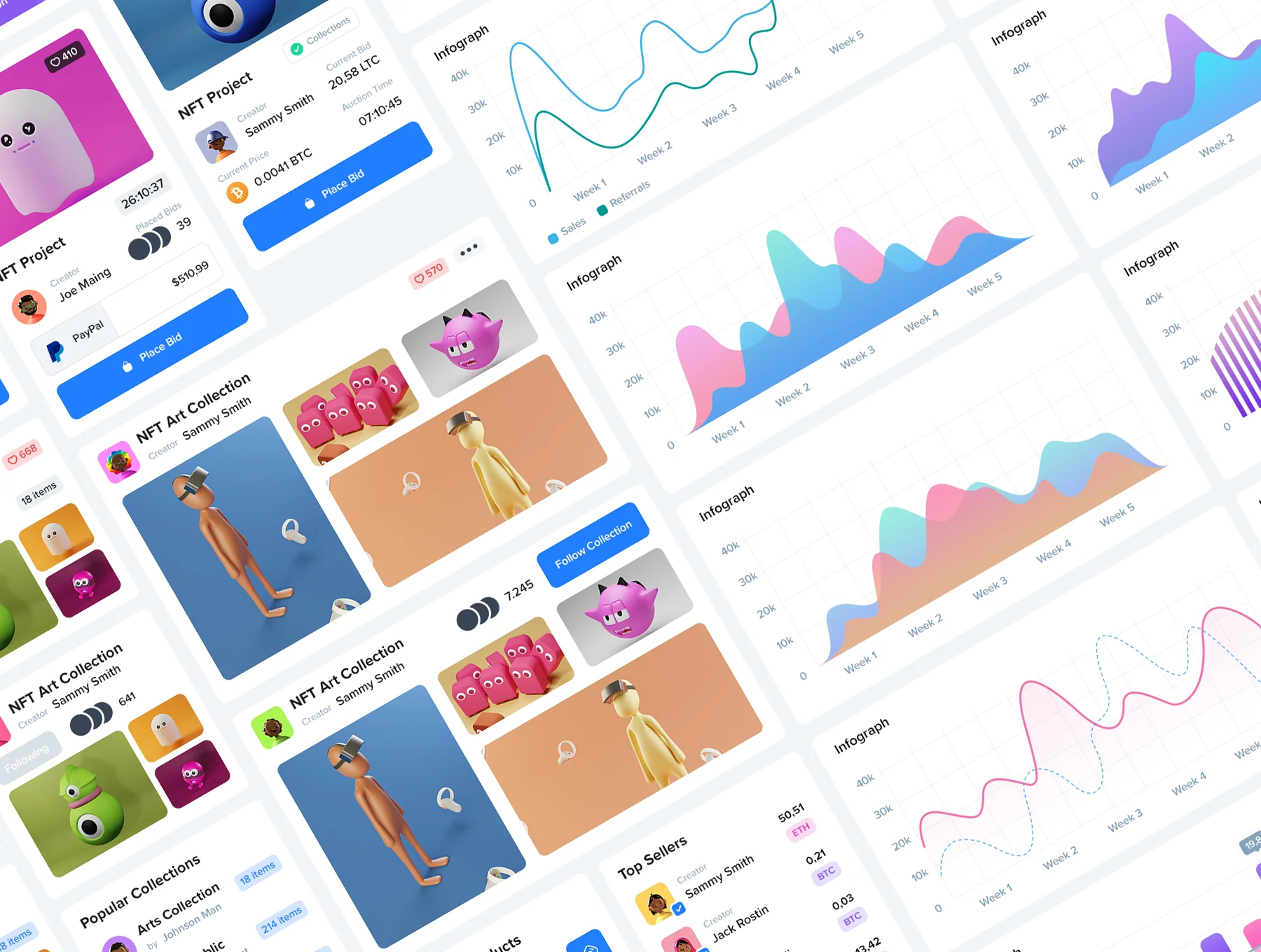 UI Decks - Cards and Blocks 8