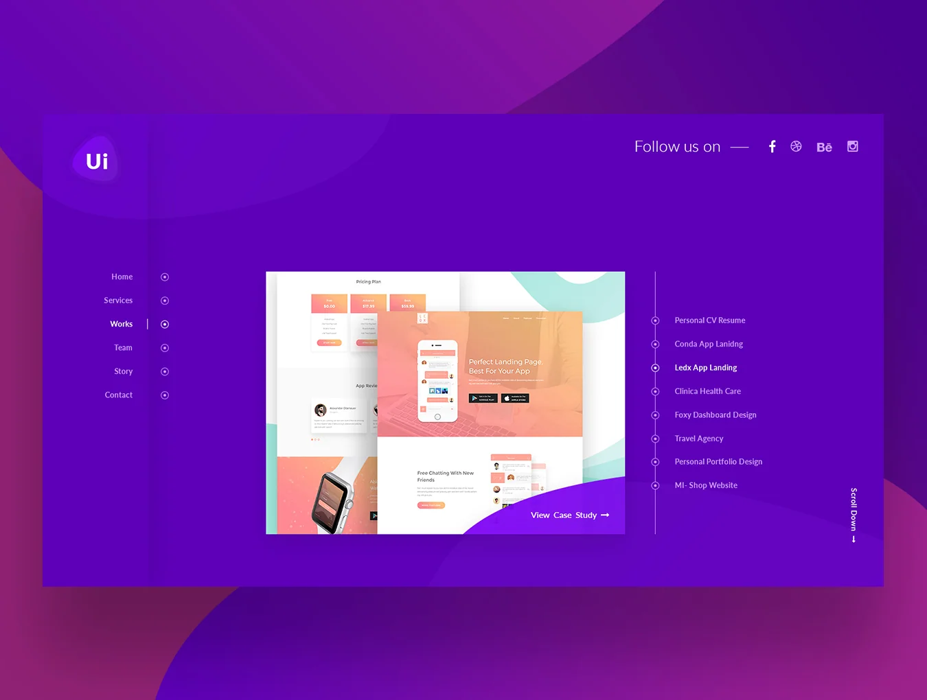UI Creative Studio Template 4