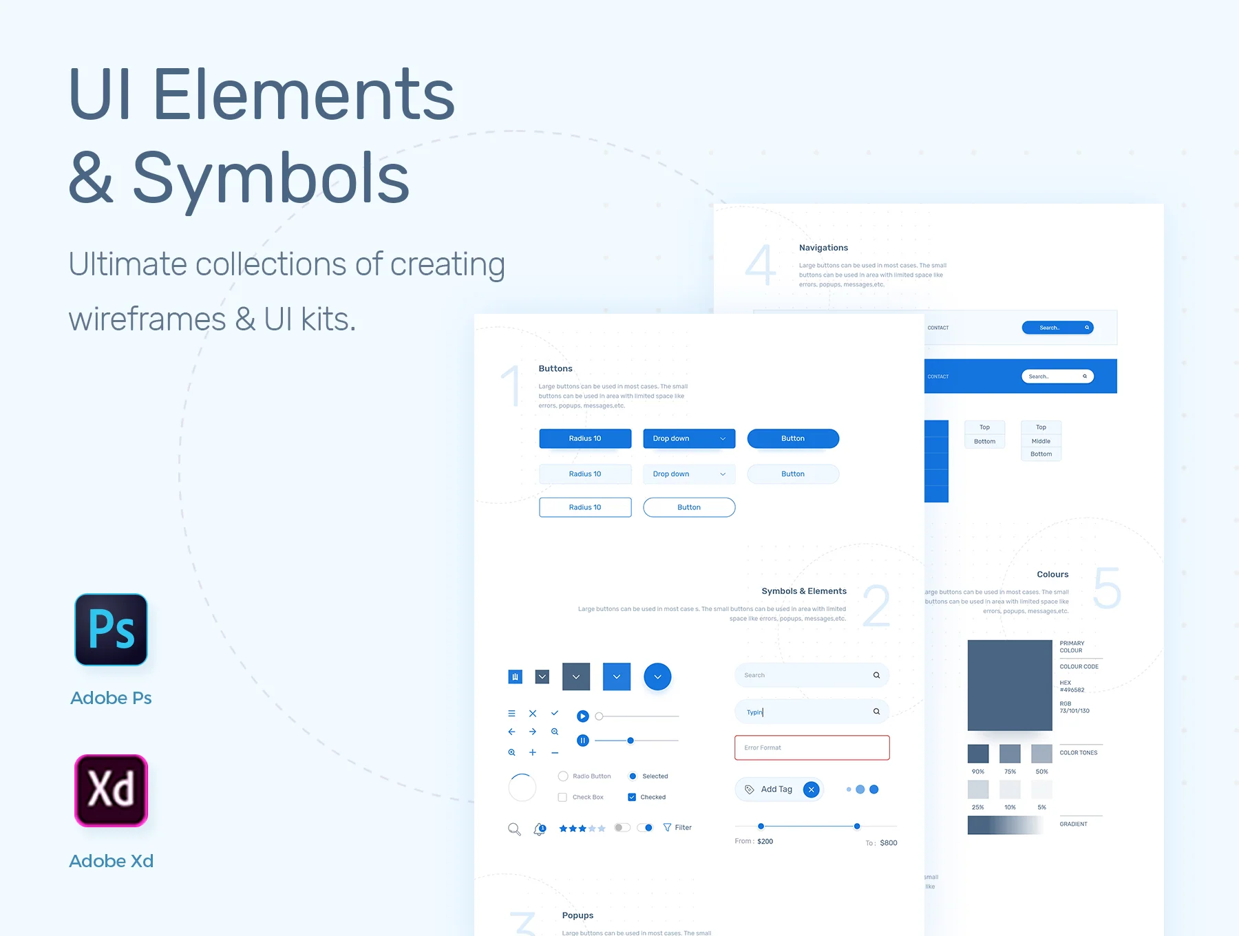 UI Elements & Symbols