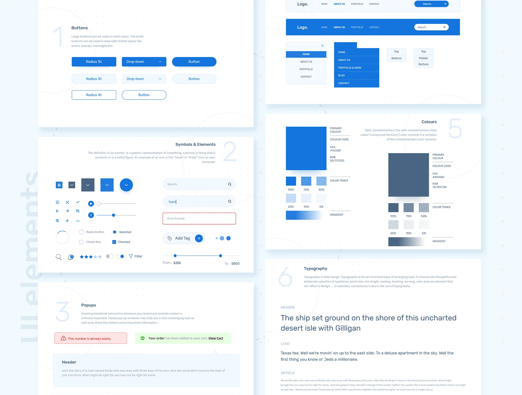 UI Elements & Symbols 8