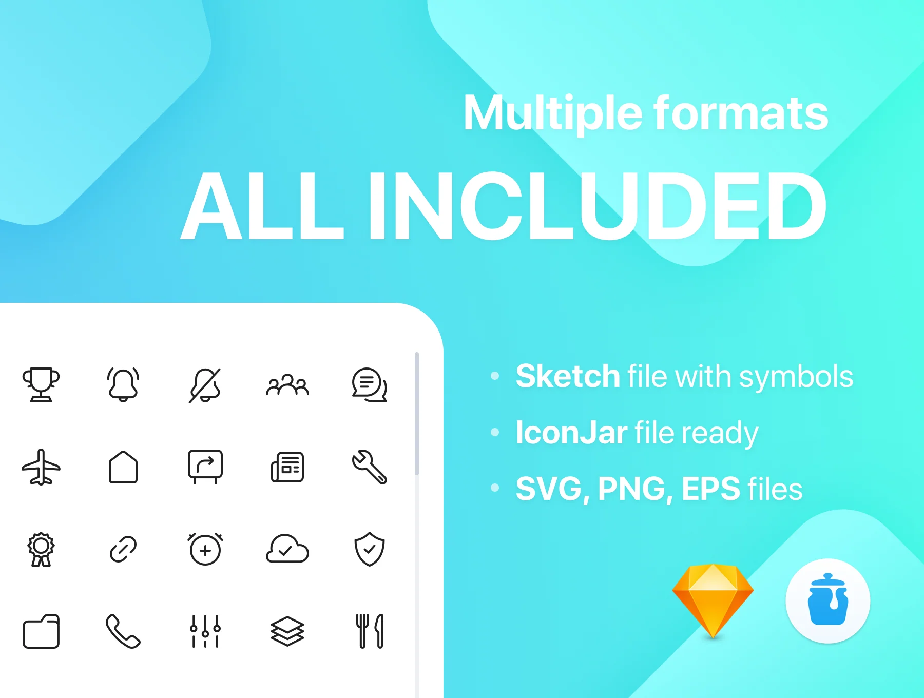 UI Essential - Outline Icon Set 2
