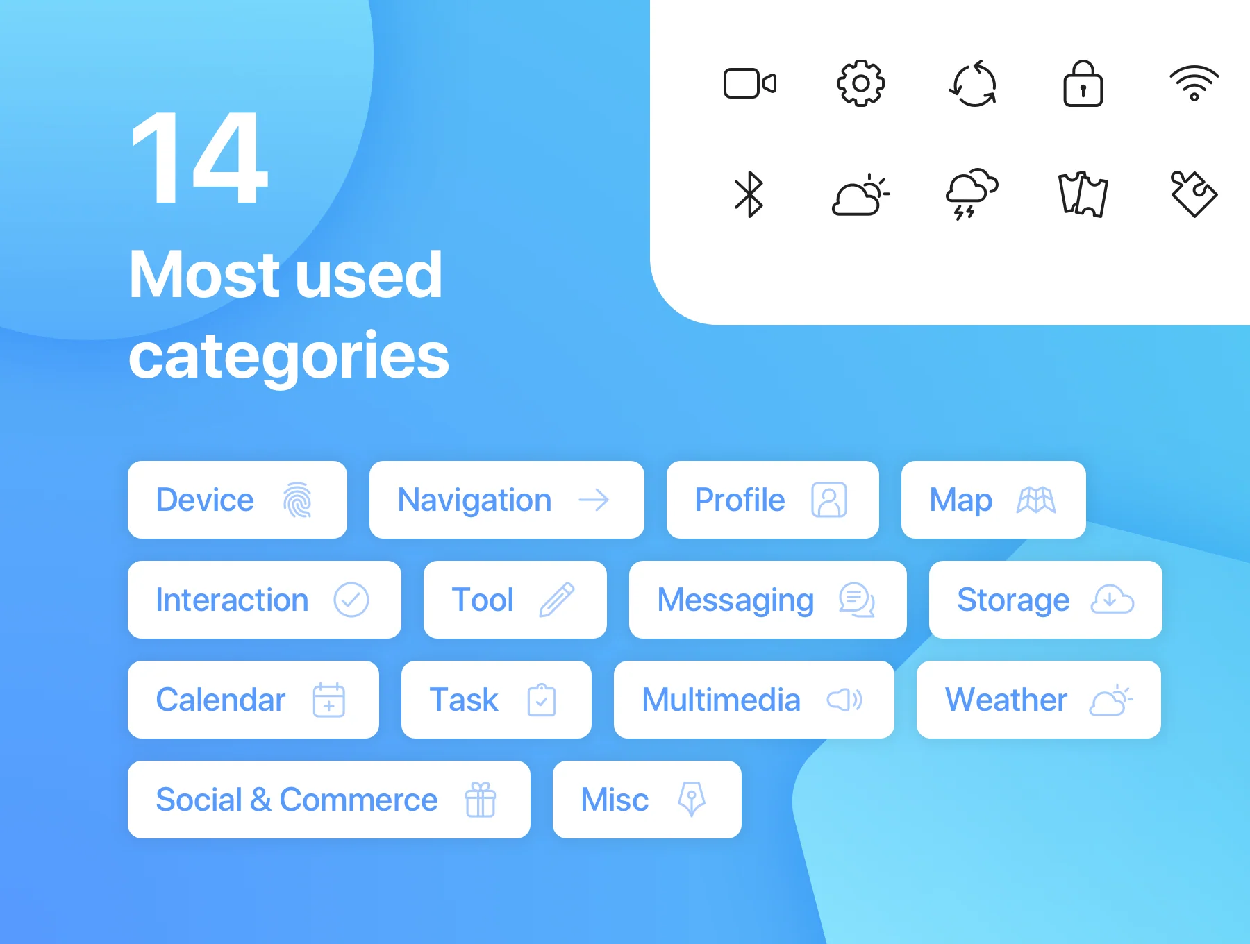 UI Essential - Outline Icon Set 3