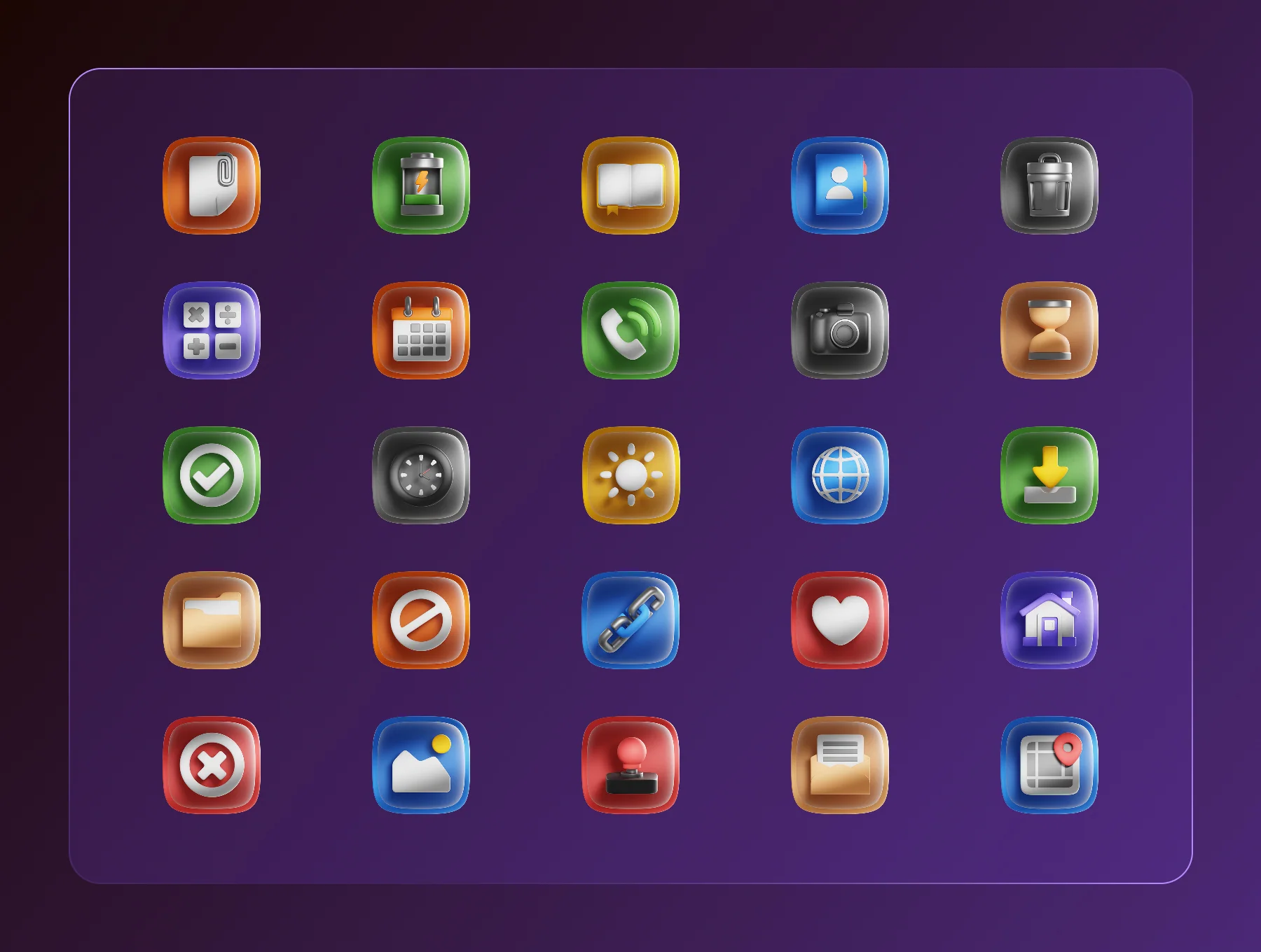 UI Essentials 3D Icon Set 5
