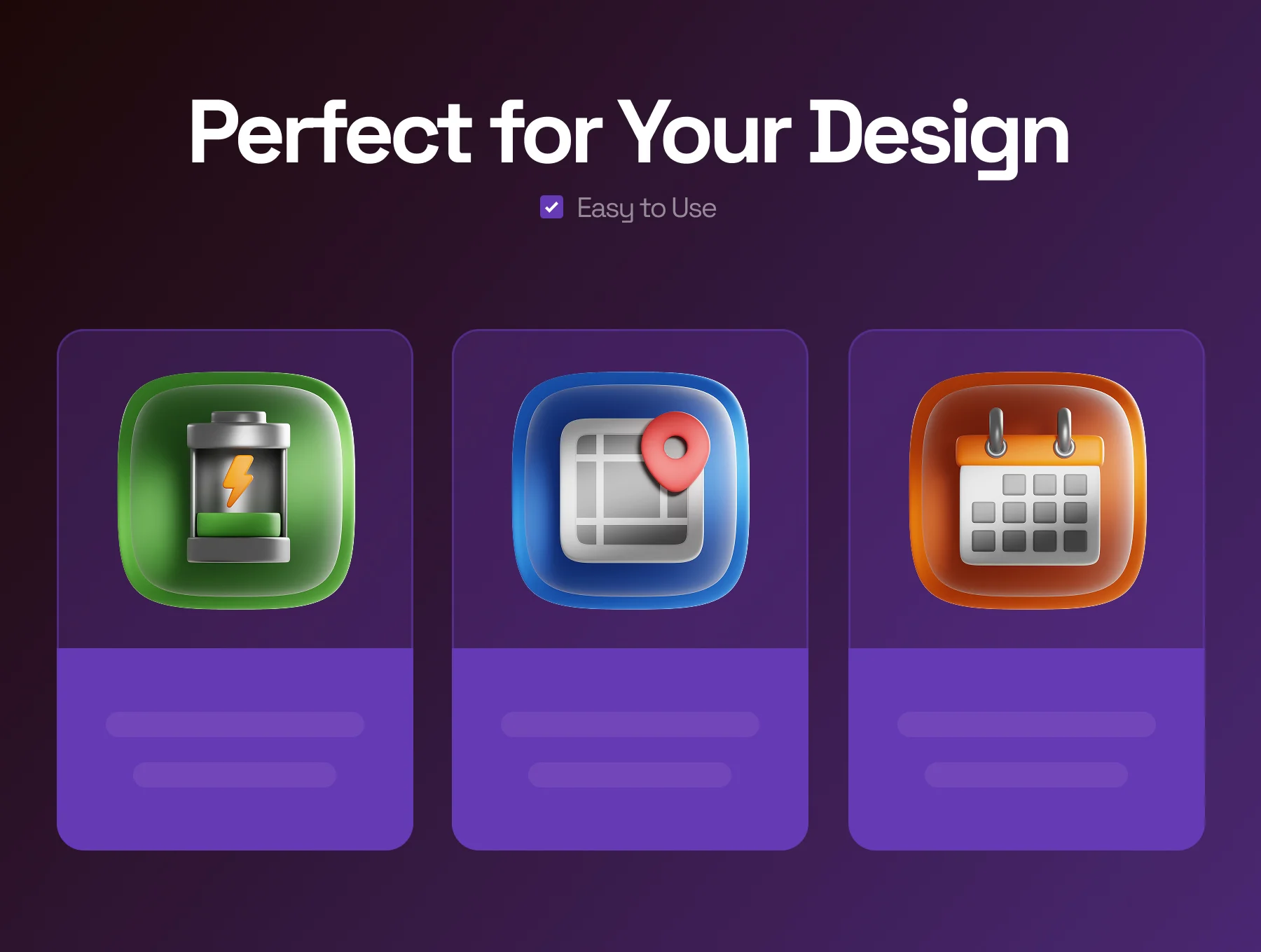 UI Essentials 3D Icon Set 7