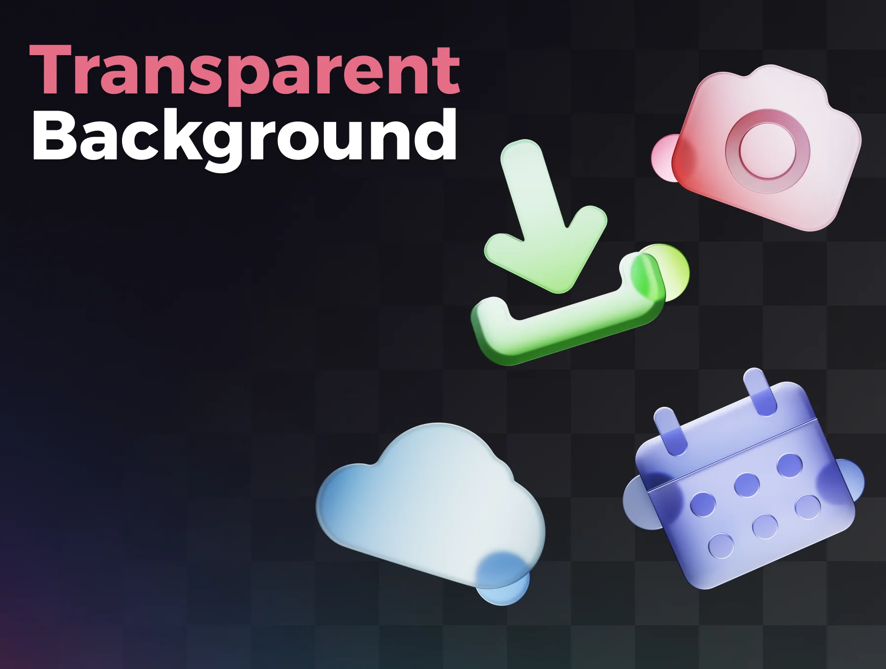 UI Essentials Glassmorphism 3