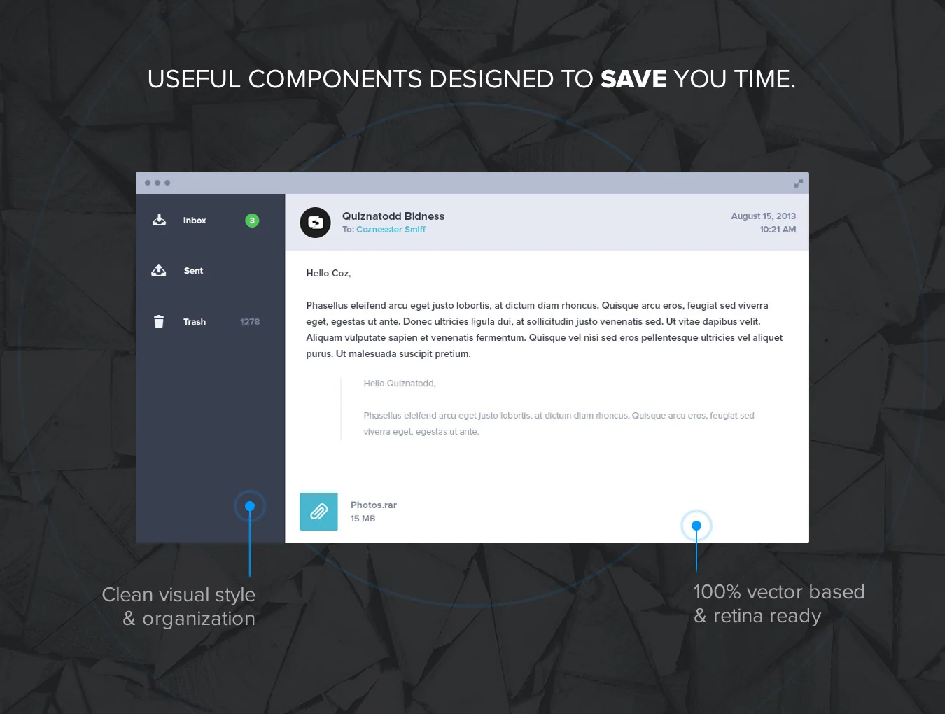 UI Kit - Dark 3
