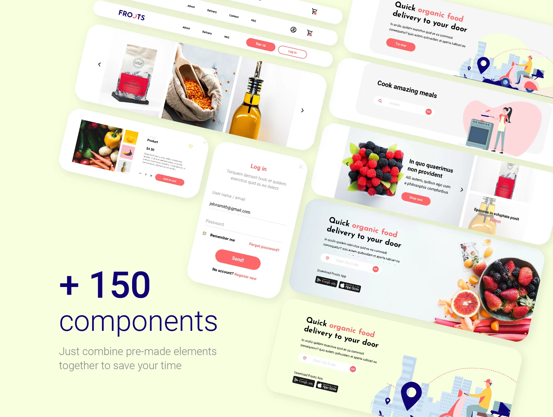 UI KIT Grocery Store 4