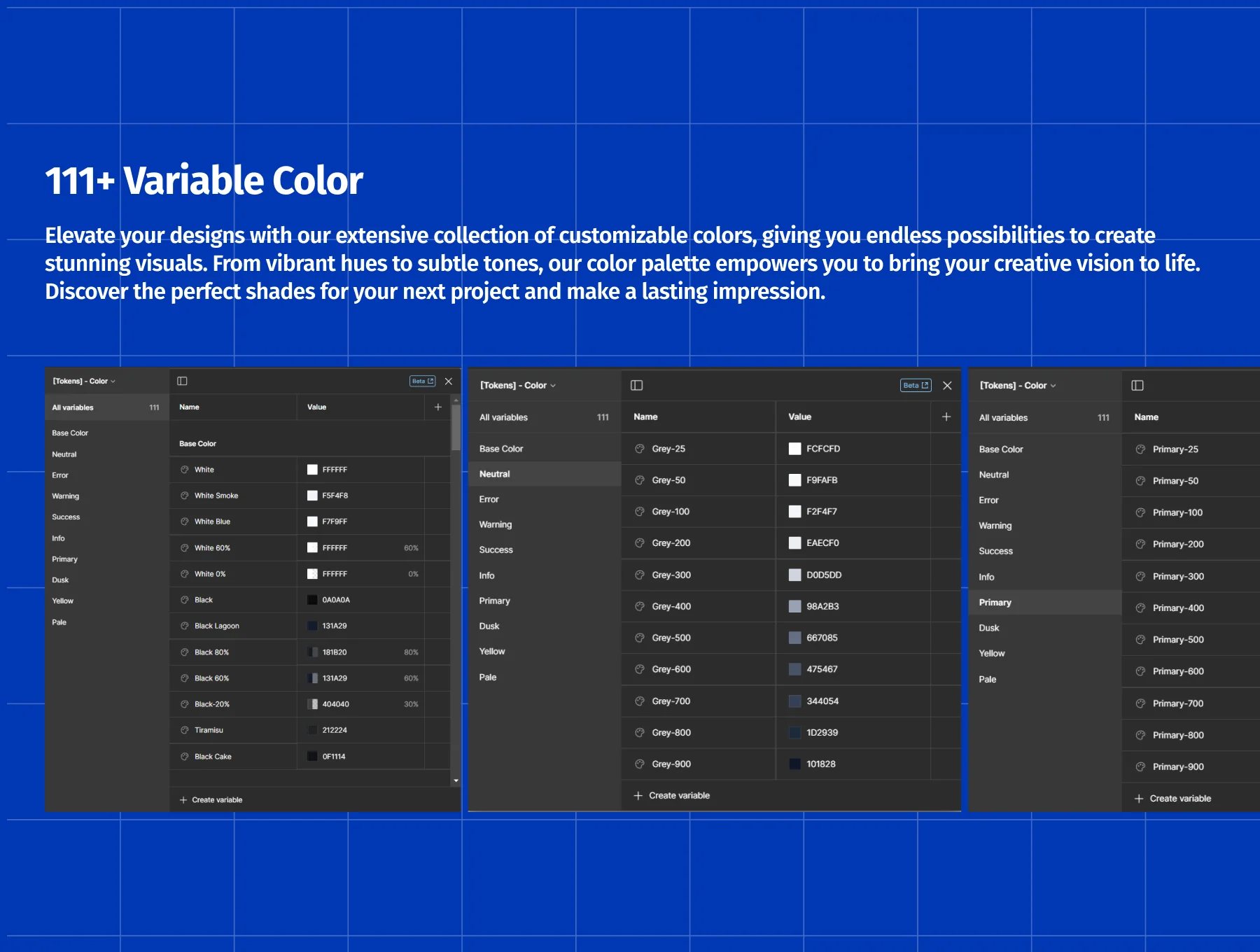 UI Tabs Design System Kit 7