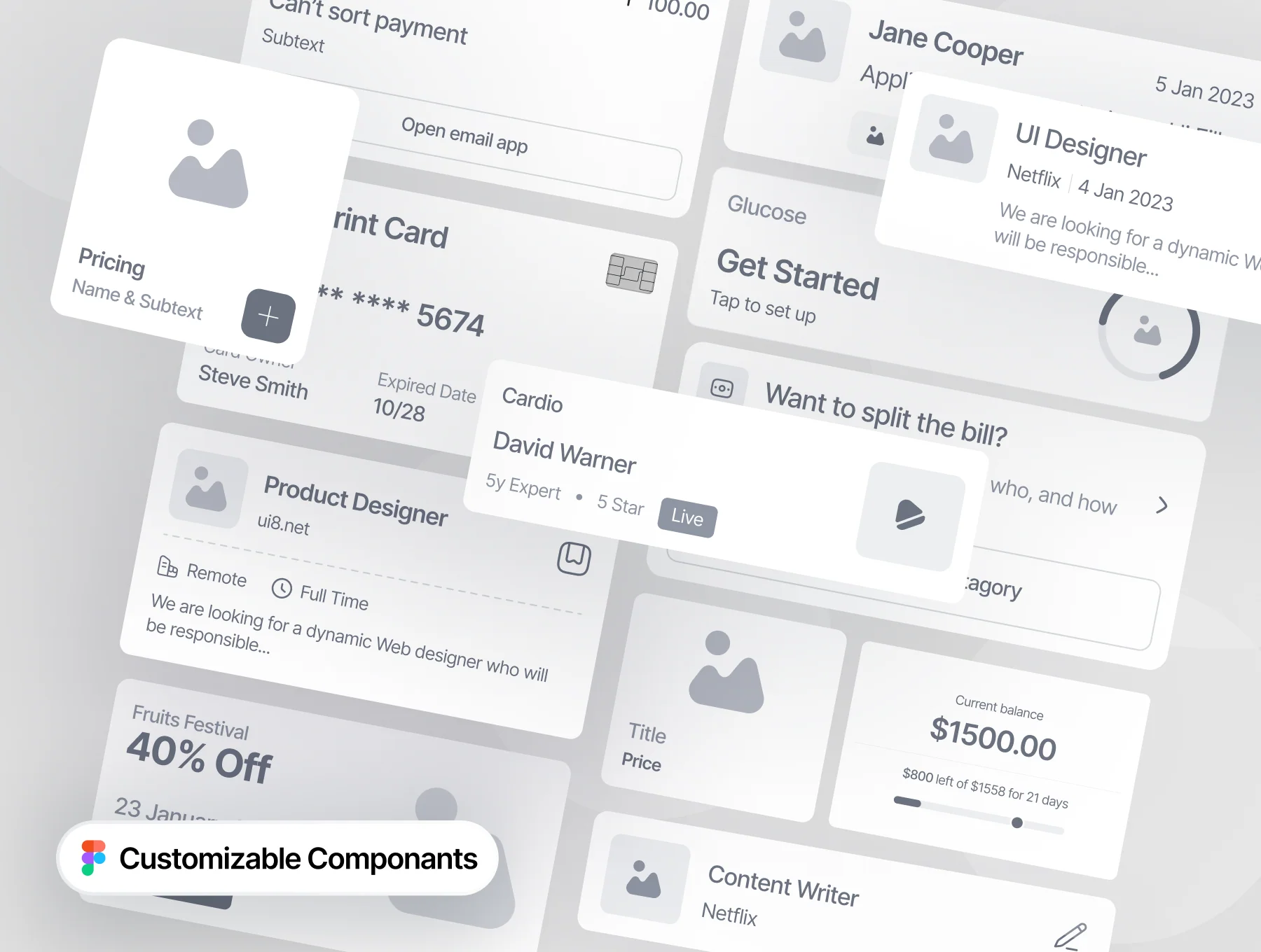 UIblueprint Wireframe Kit (Volume - 1) 9