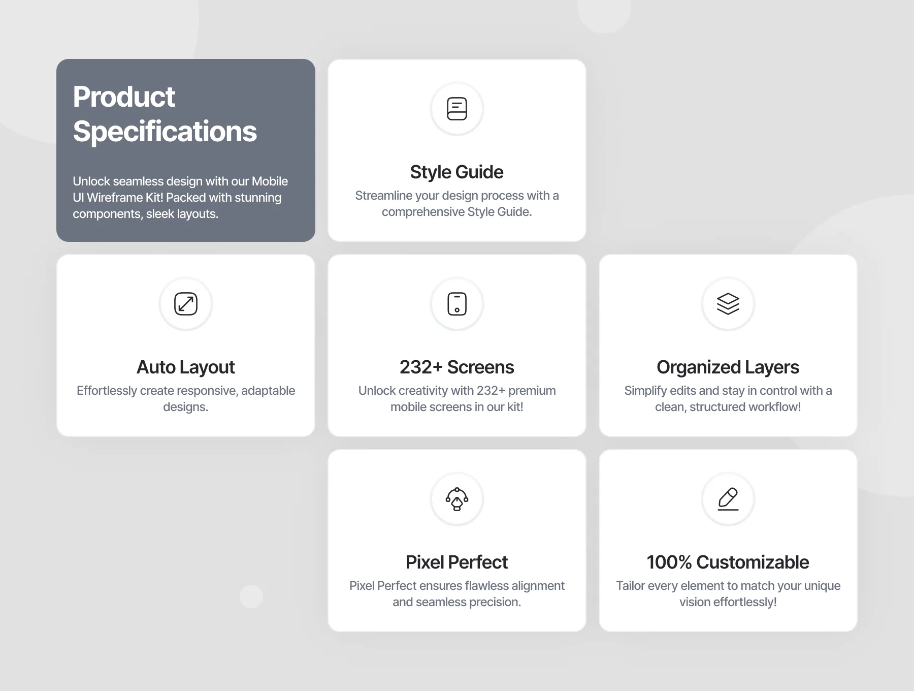 UIblueprint Wireframe Kit (Volume - 1) 2