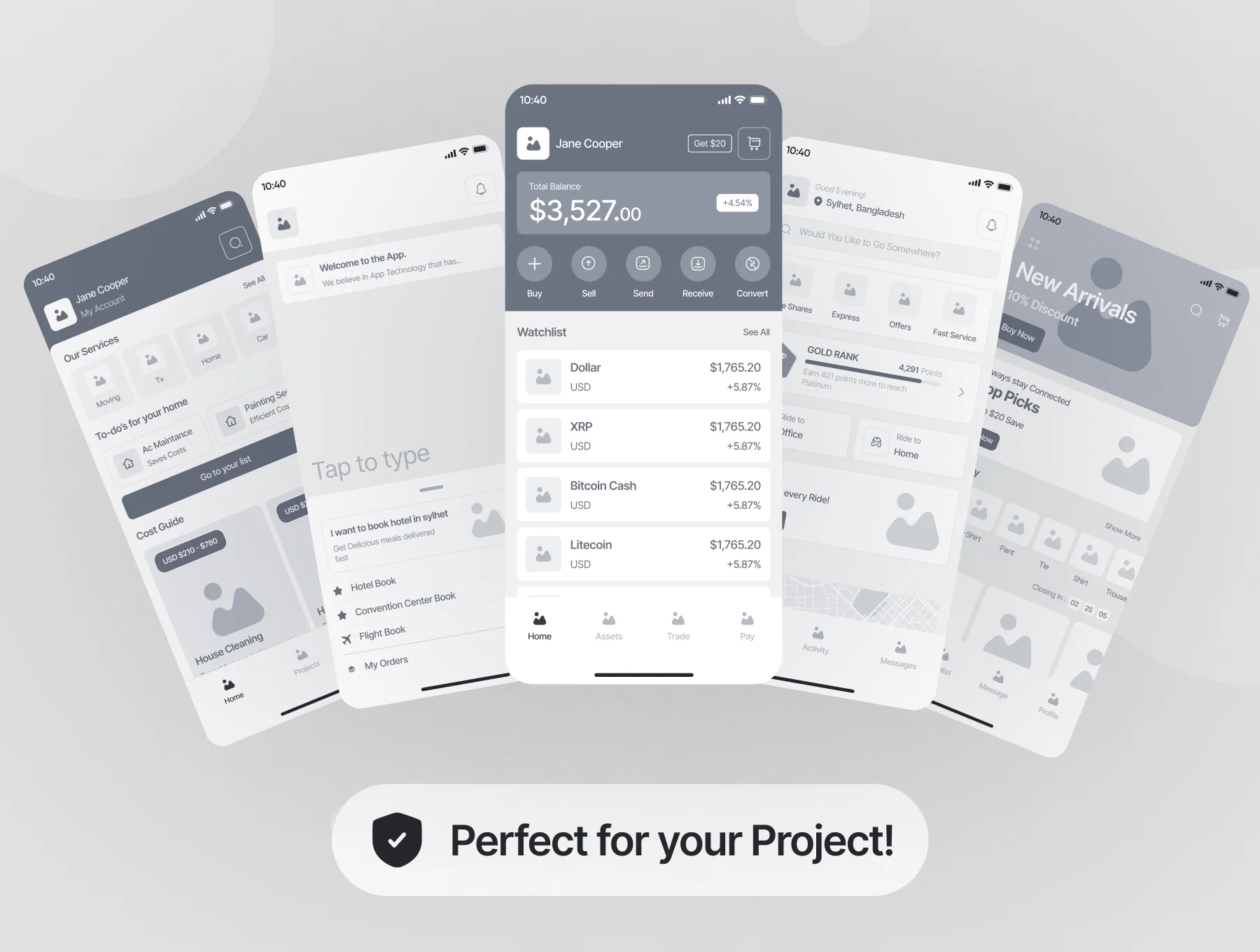 UIblueprint Wireframe Kit (Volume - 2) 10
