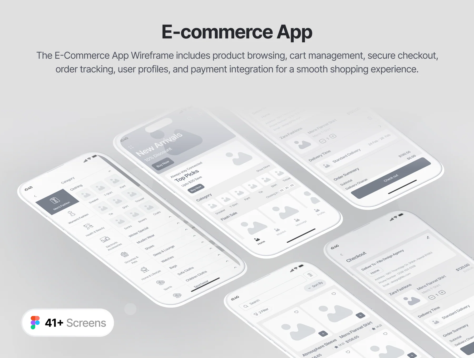 UIblueprint Wireframe Kit (Volume - 2) 4
