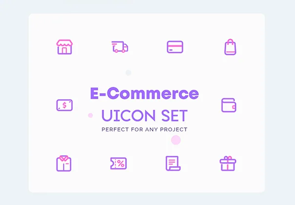 UICON E-Commerce Icons