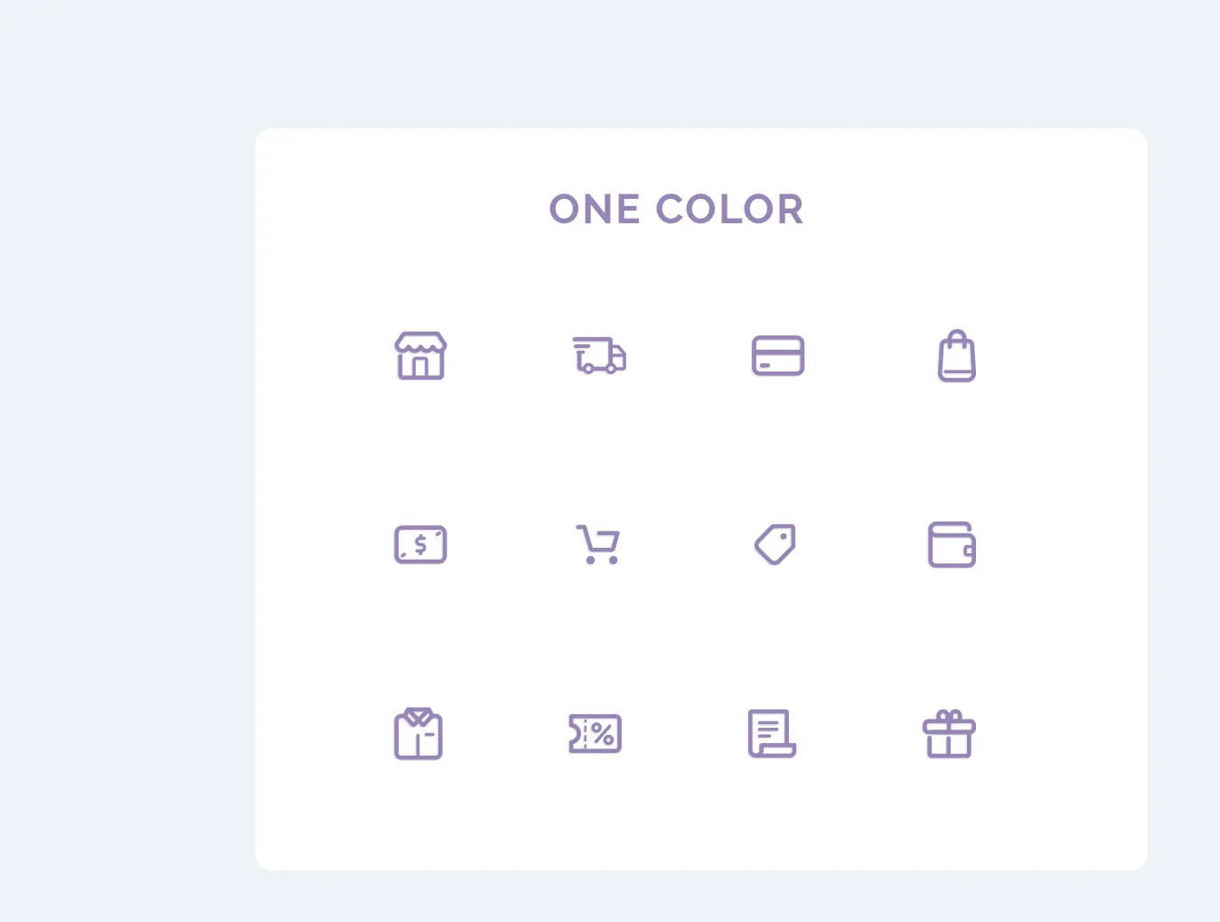 UICON E-Commerce Icons 3