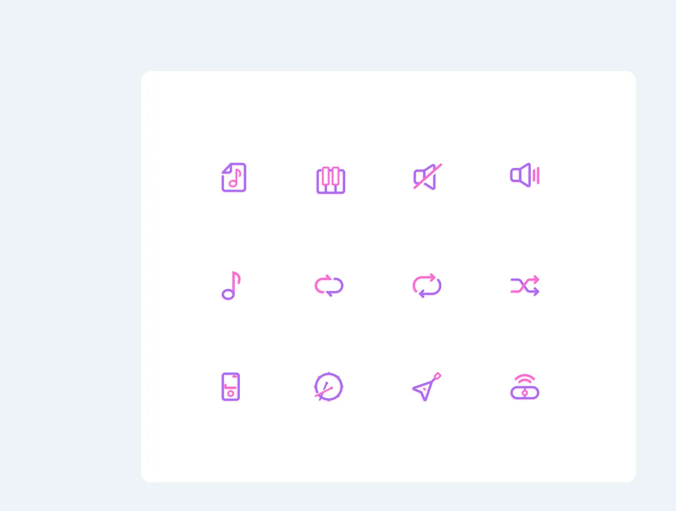 UICON Music Icons 3