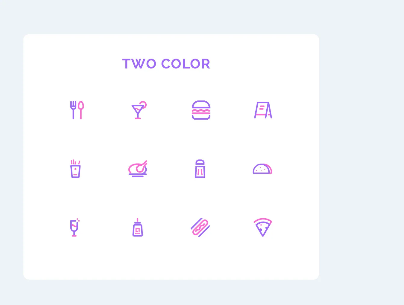 UICON Restaurant Icons 2