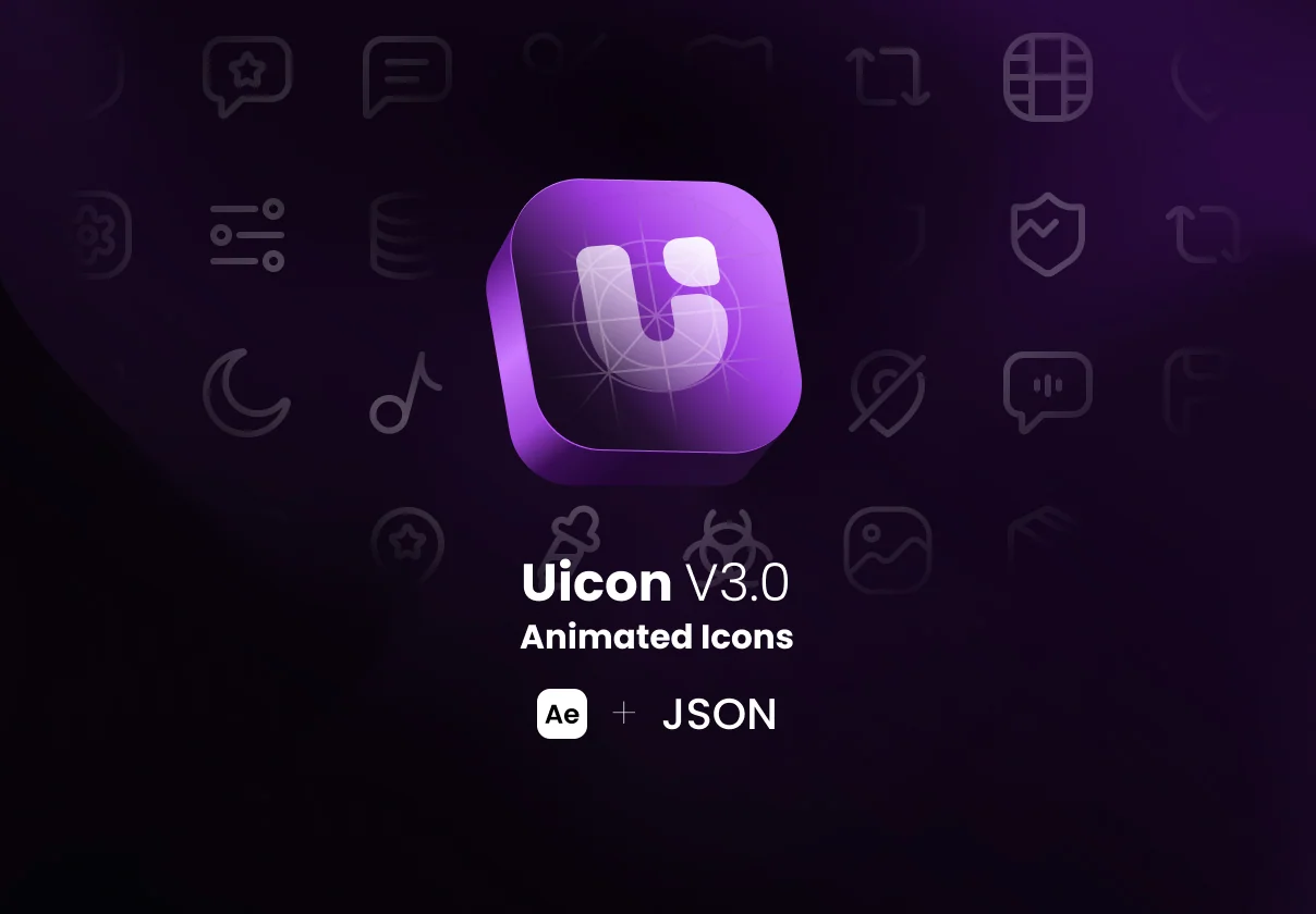 Uicon V3.0 / Animated Icons