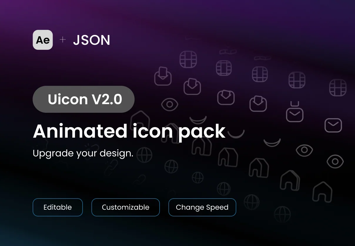 Uicon V2.0 / Animated Icons