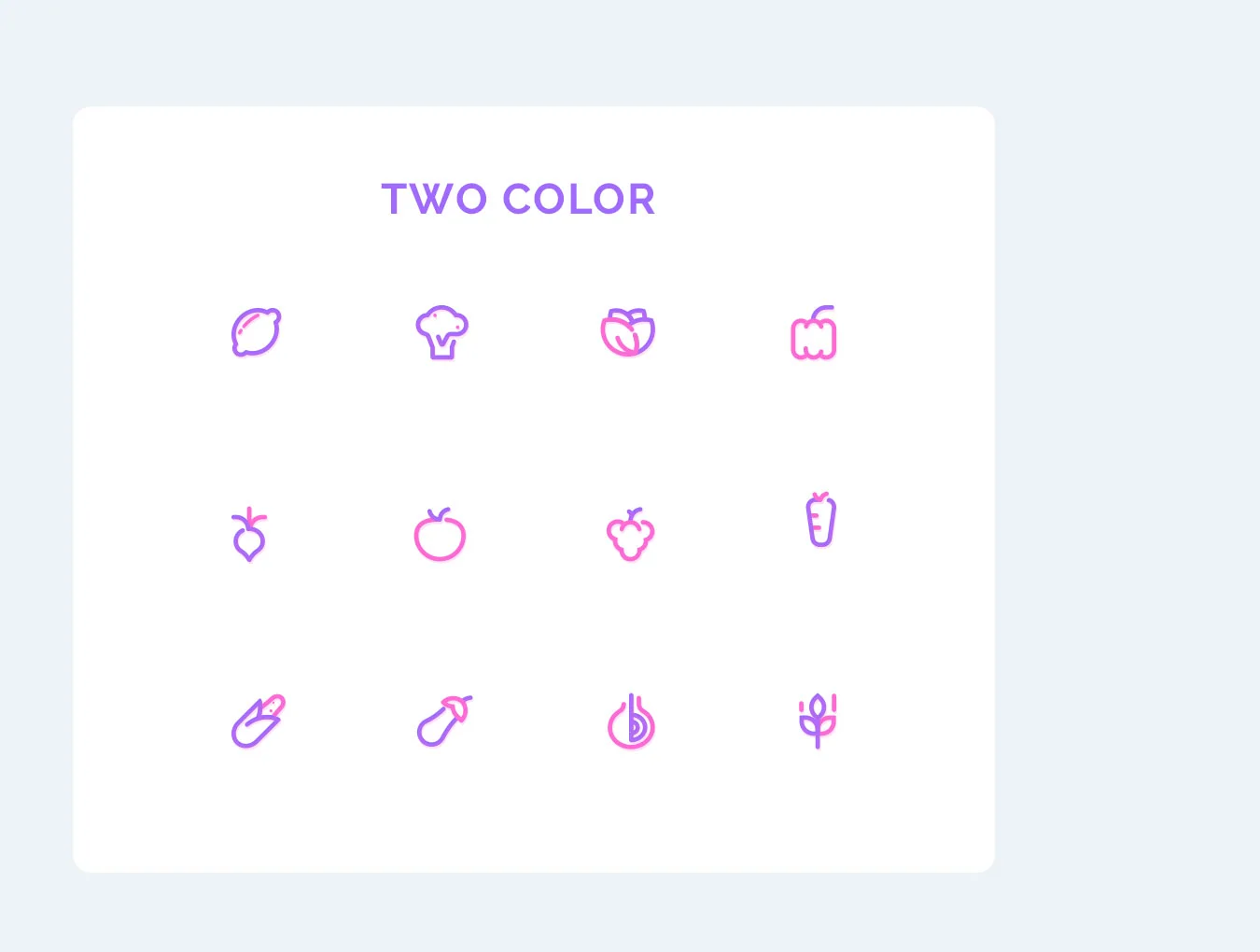 UICON Vegetable Icons 2