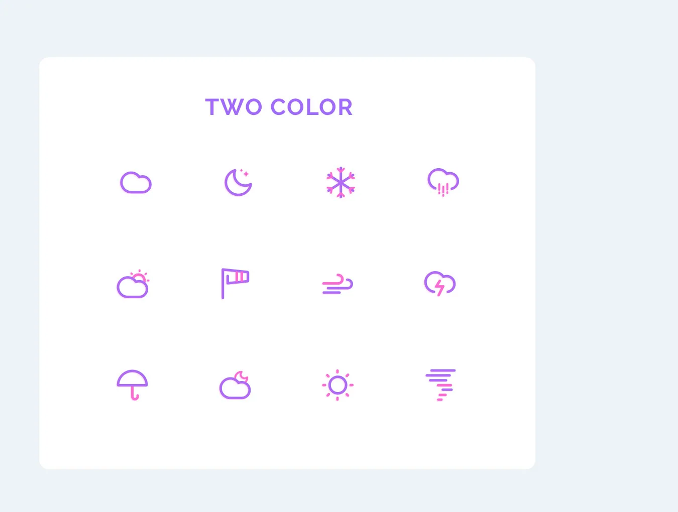 UICON Weather Icons 2