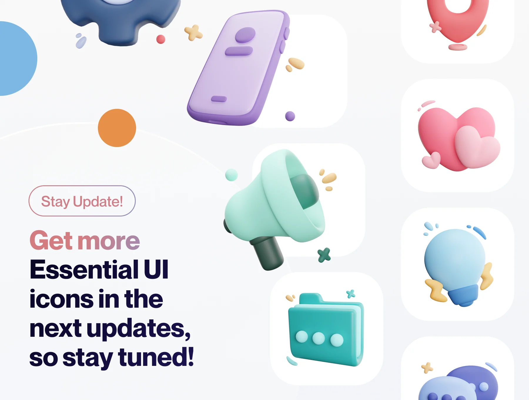 UIcons - General UI 3D Icon Set 7