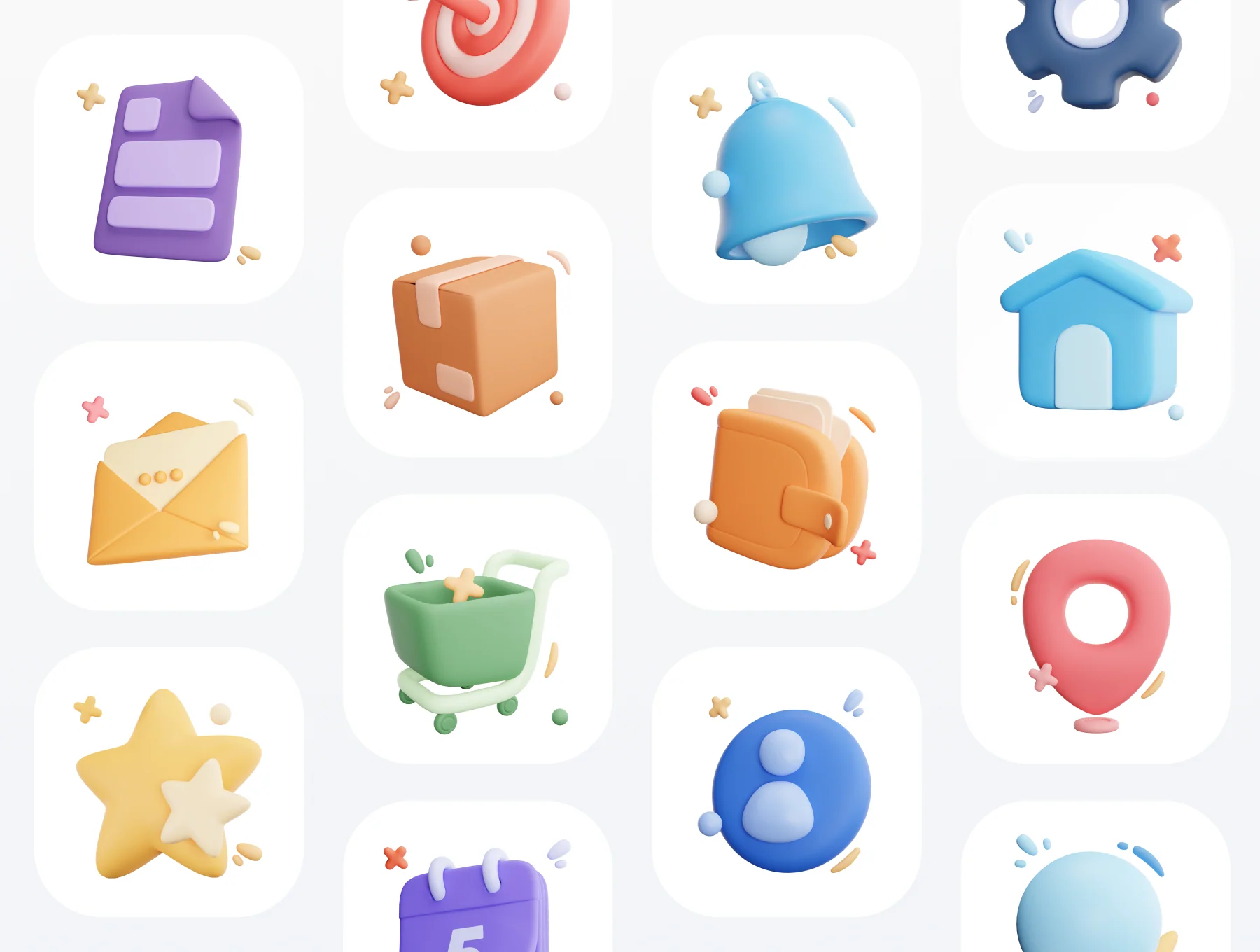UIcons - General UI 3D Icon Set 8