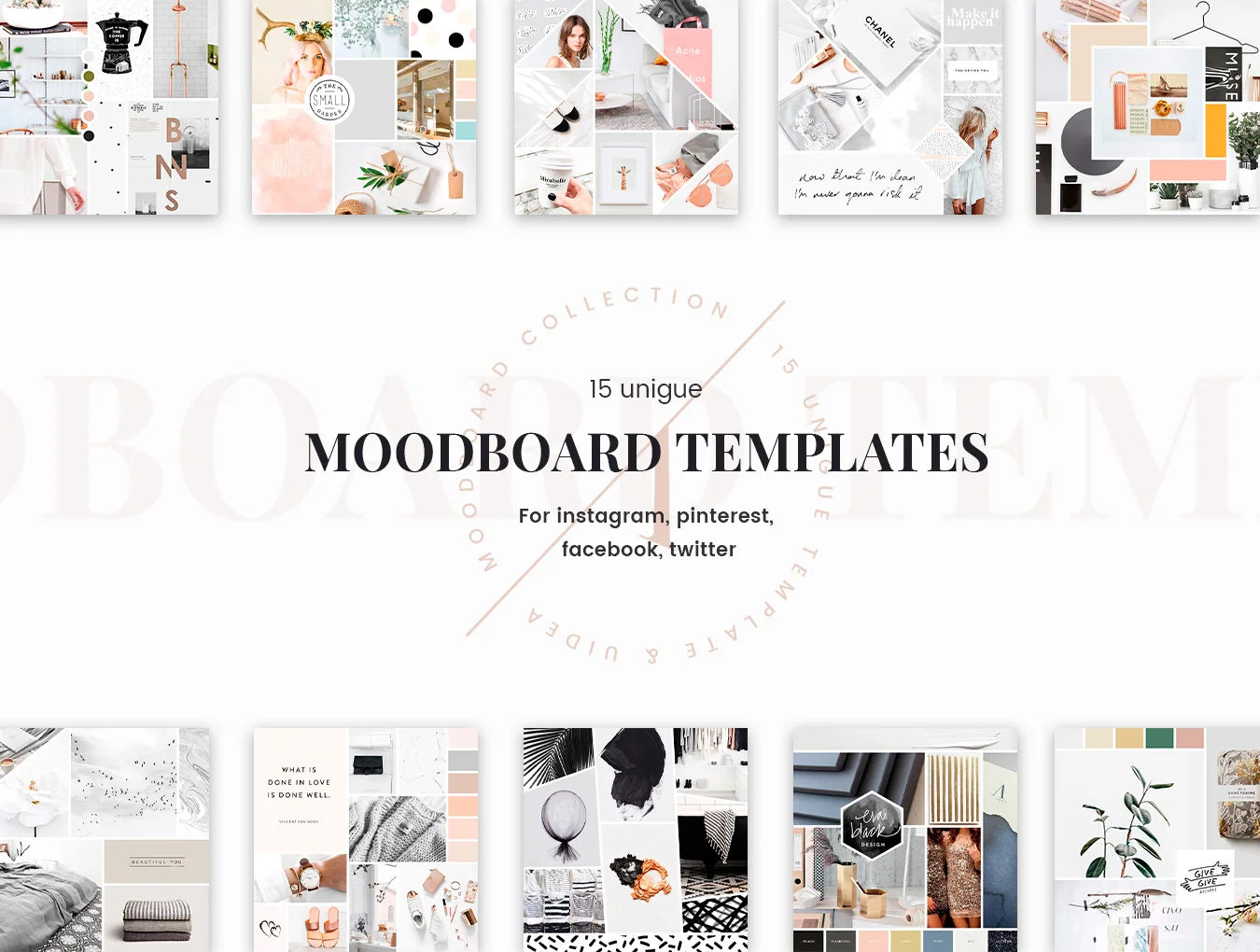 Uidea MoodBoard Templates