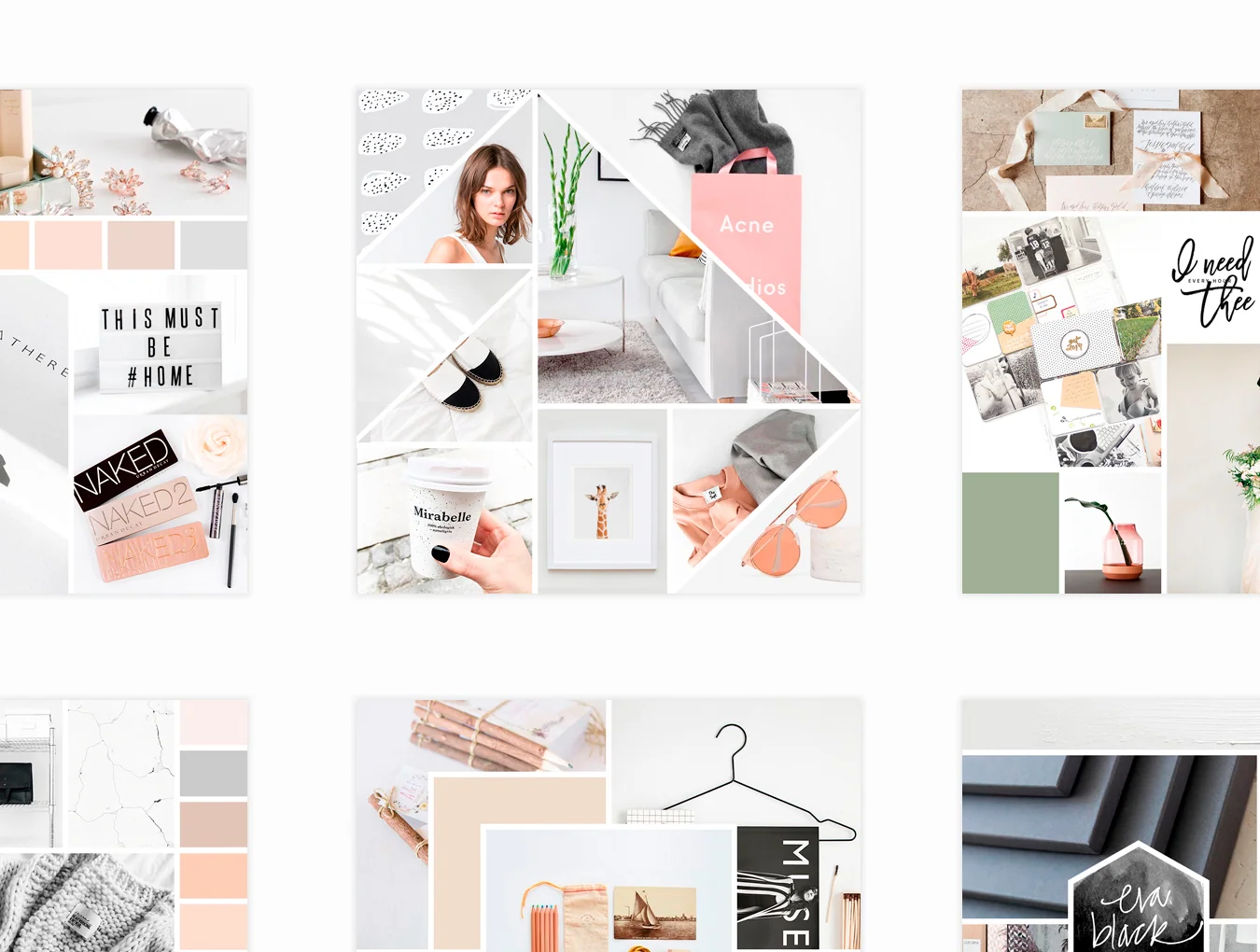 Uidea MoodBoard Templates 4