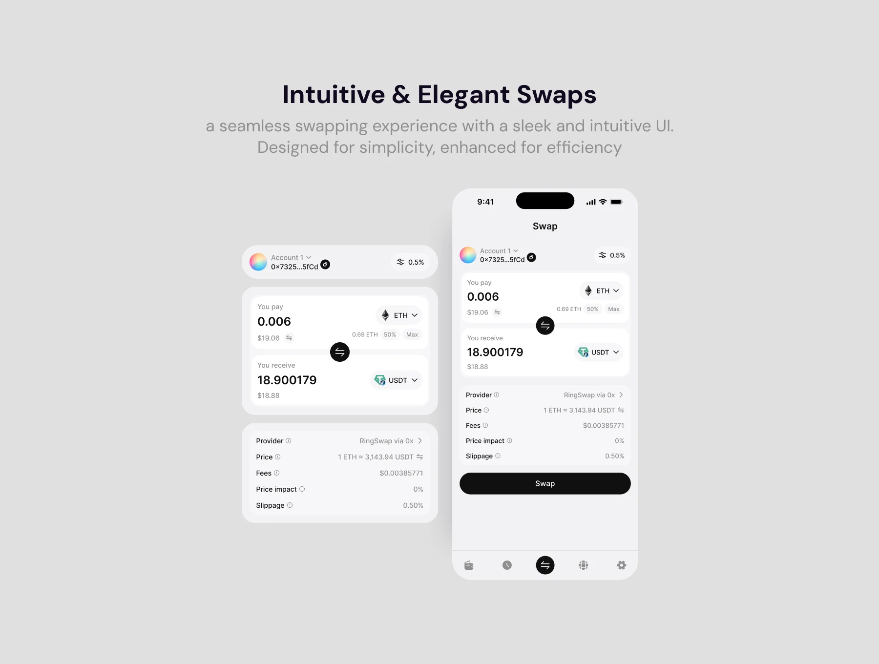 Oxtopus - Web3 Wallet Mobile App 3