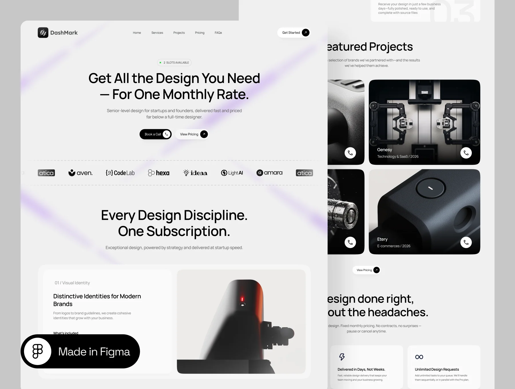 UI/UX DESIGN SERVICE LANDING PAGE 3