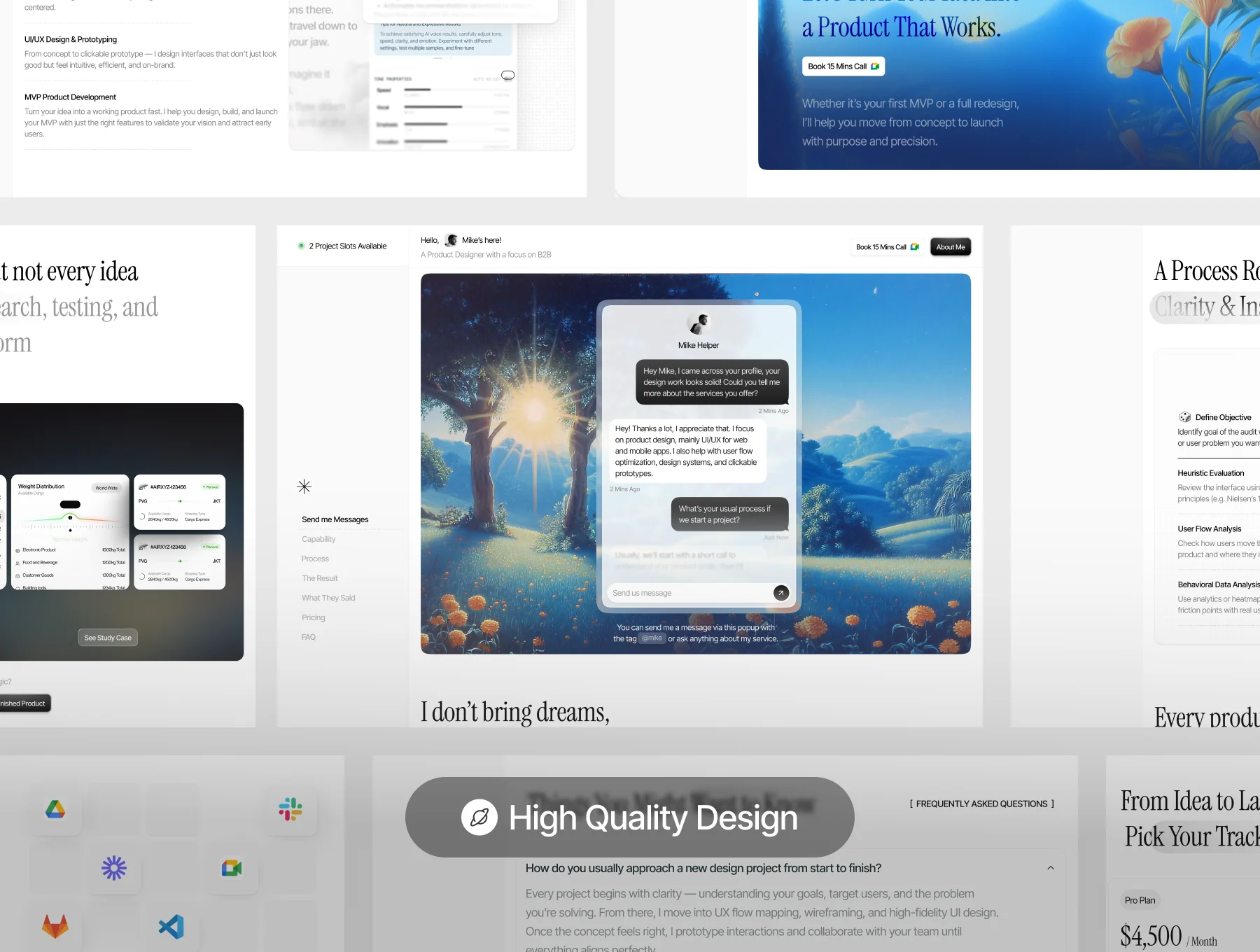 UIUX Designer Portfolio Website