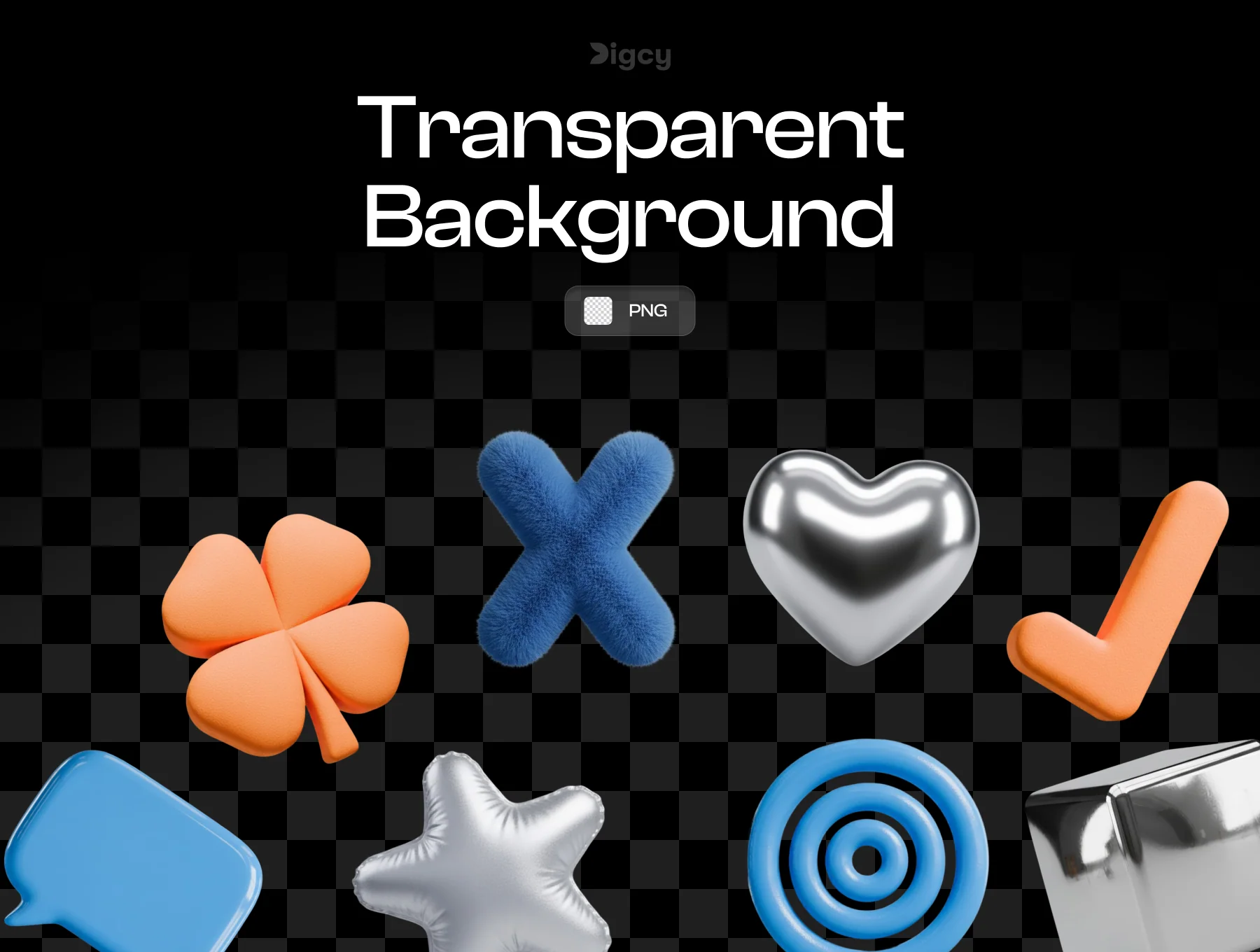 Ultimate 3D Shapes Collection – Figma Components + PNGs 3