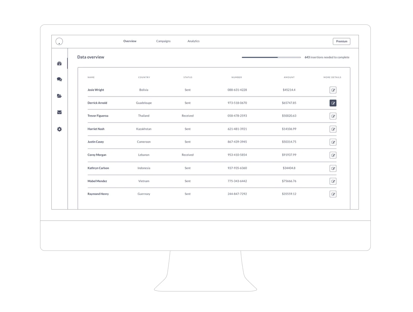 Ultimate Dashboard UX Wireframes 2