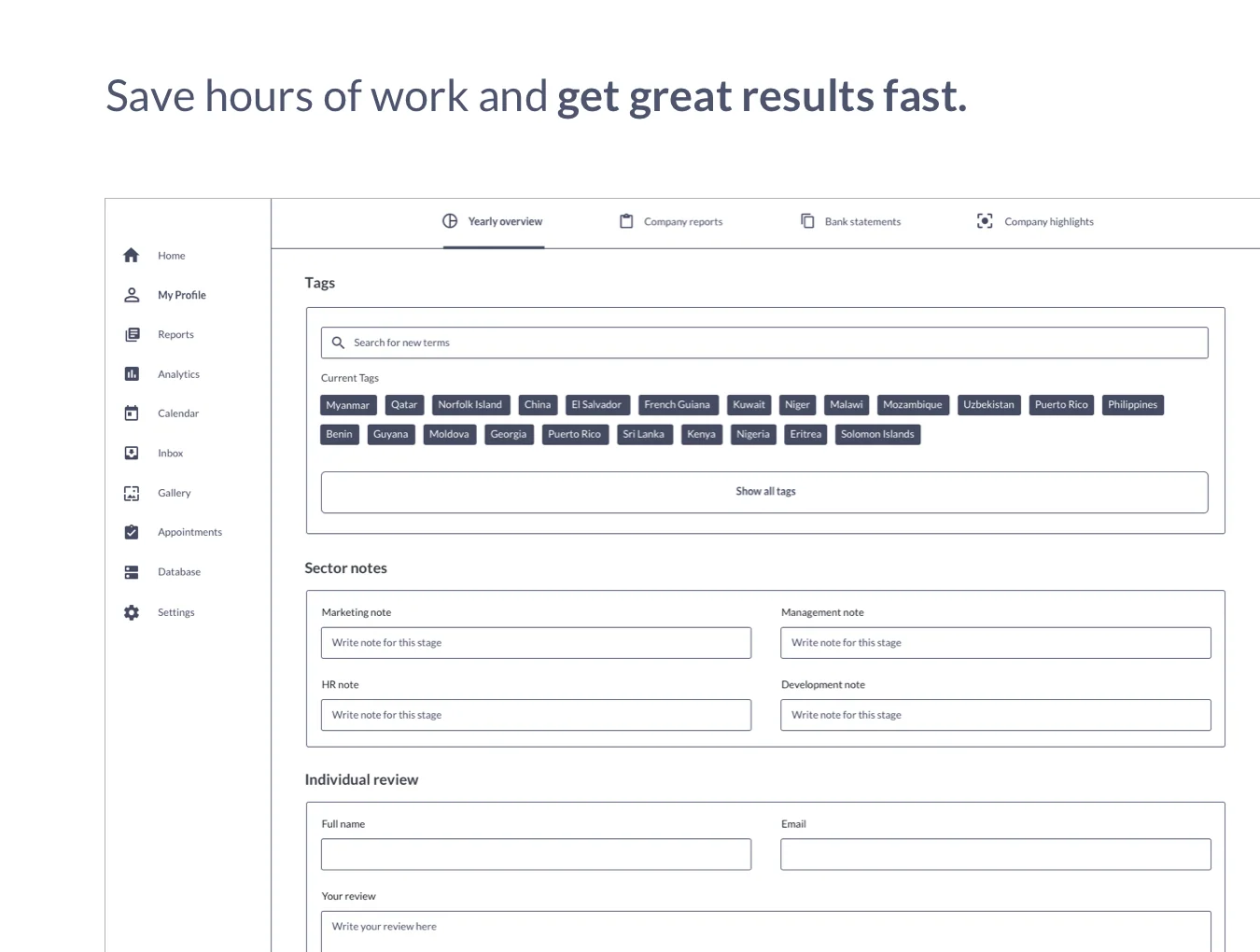 Ultimate Dashboard UX Wireframes 7
