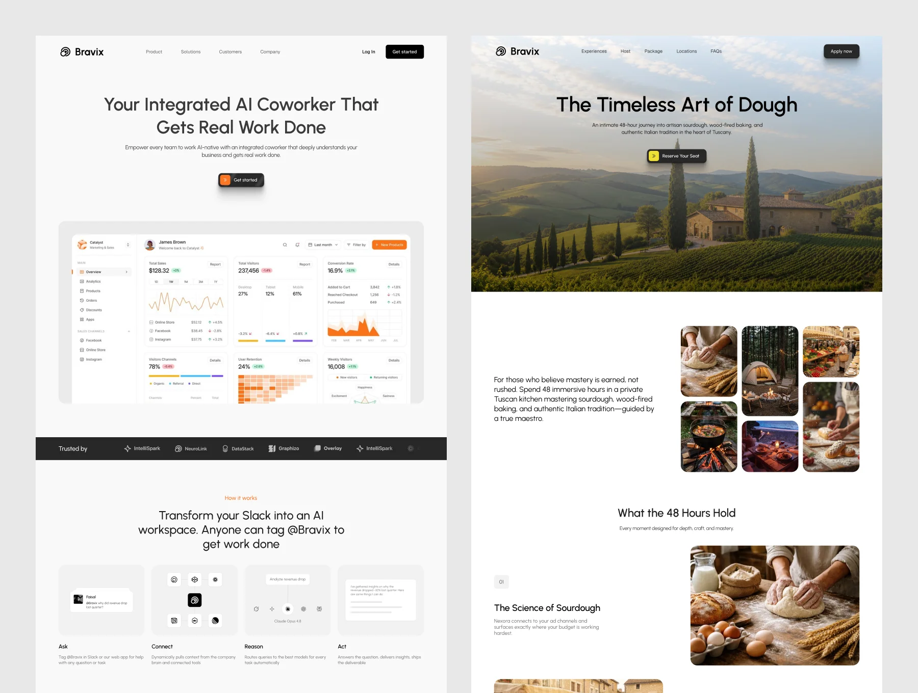 4 Premium Landing Page Bundle 4