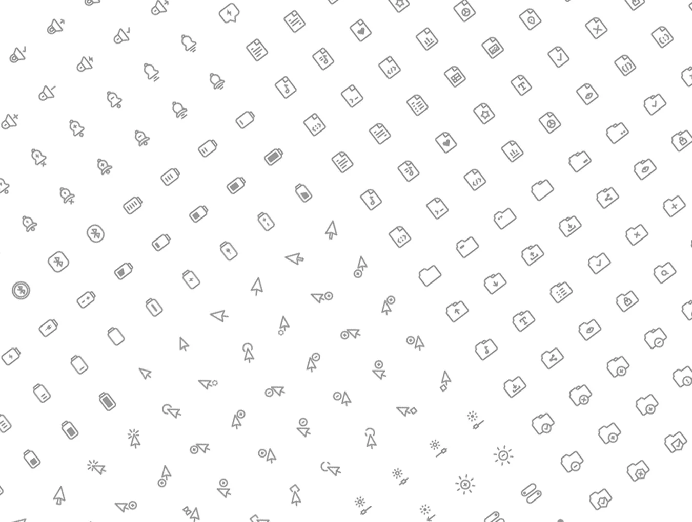Ultimate Outline Icon Set 4