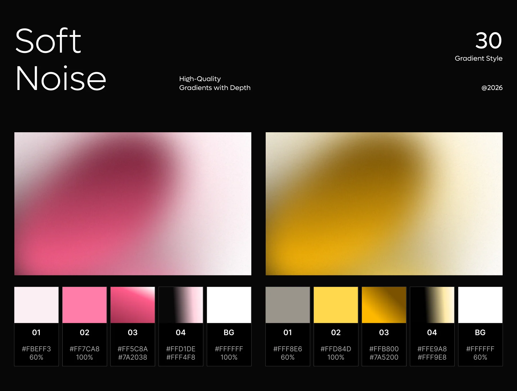 Ultimate Pack of 30 Mesh HERO Gradients 4