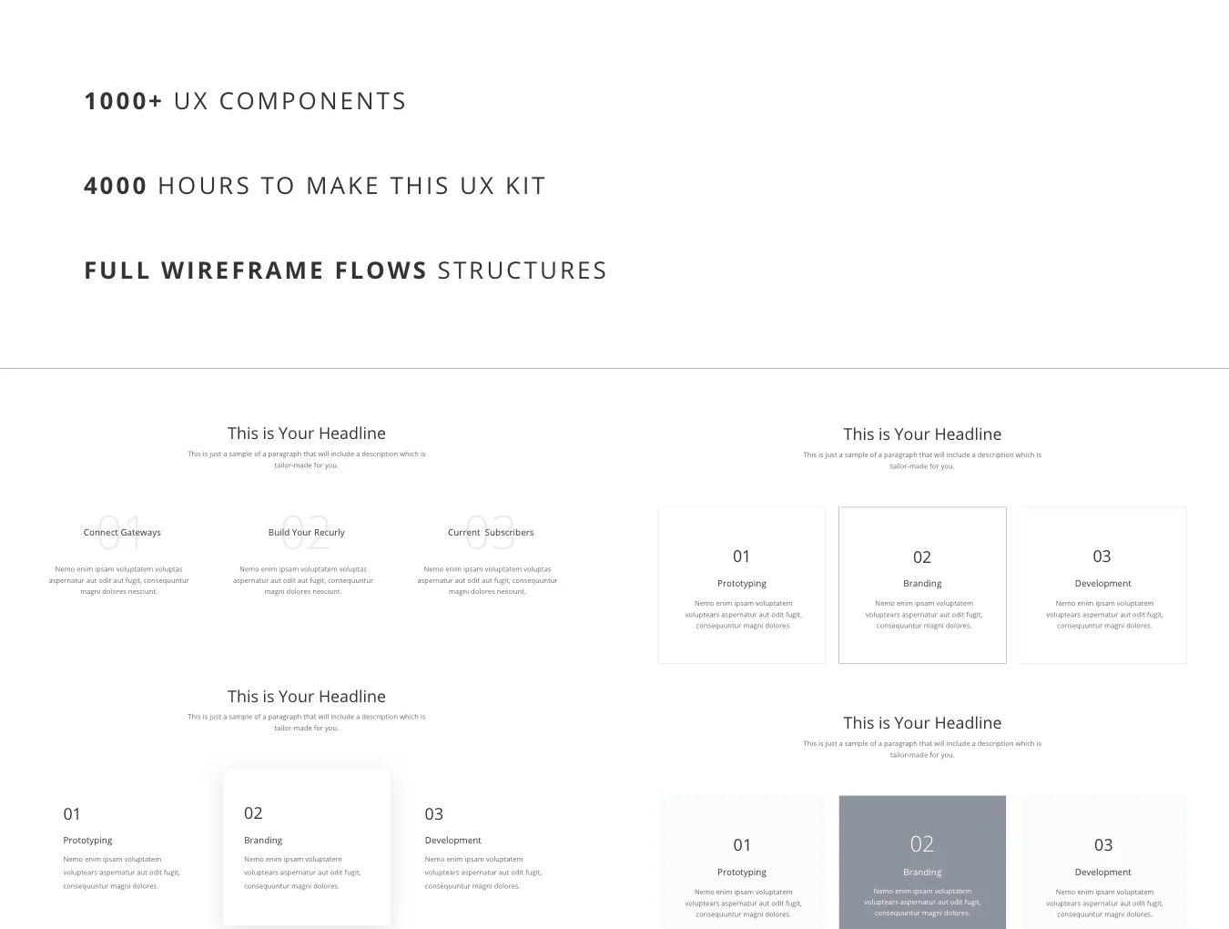 The Ultimate Website UX Kit 3
