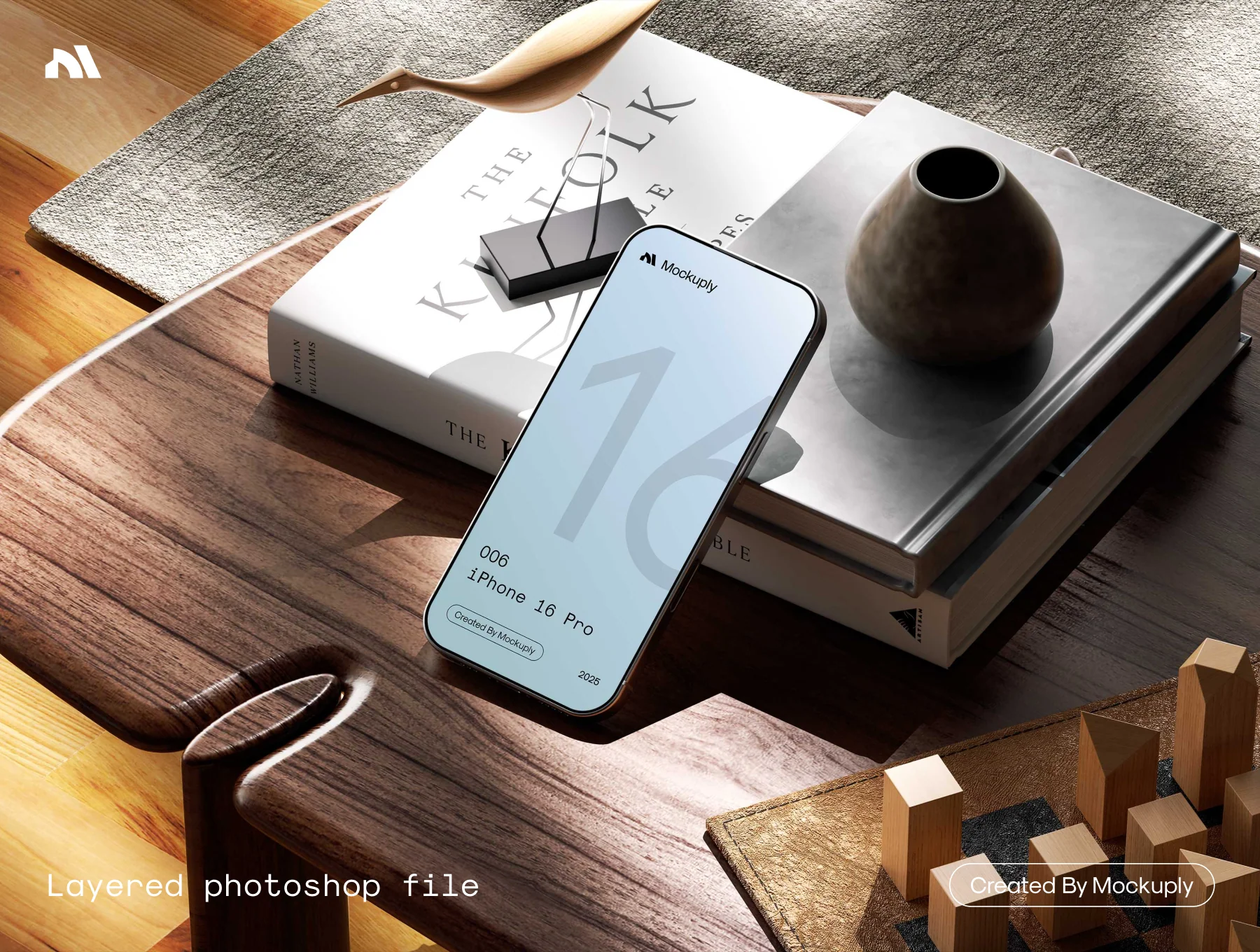 Ultra-Realistic iPhone 16 Pro Mockup 4