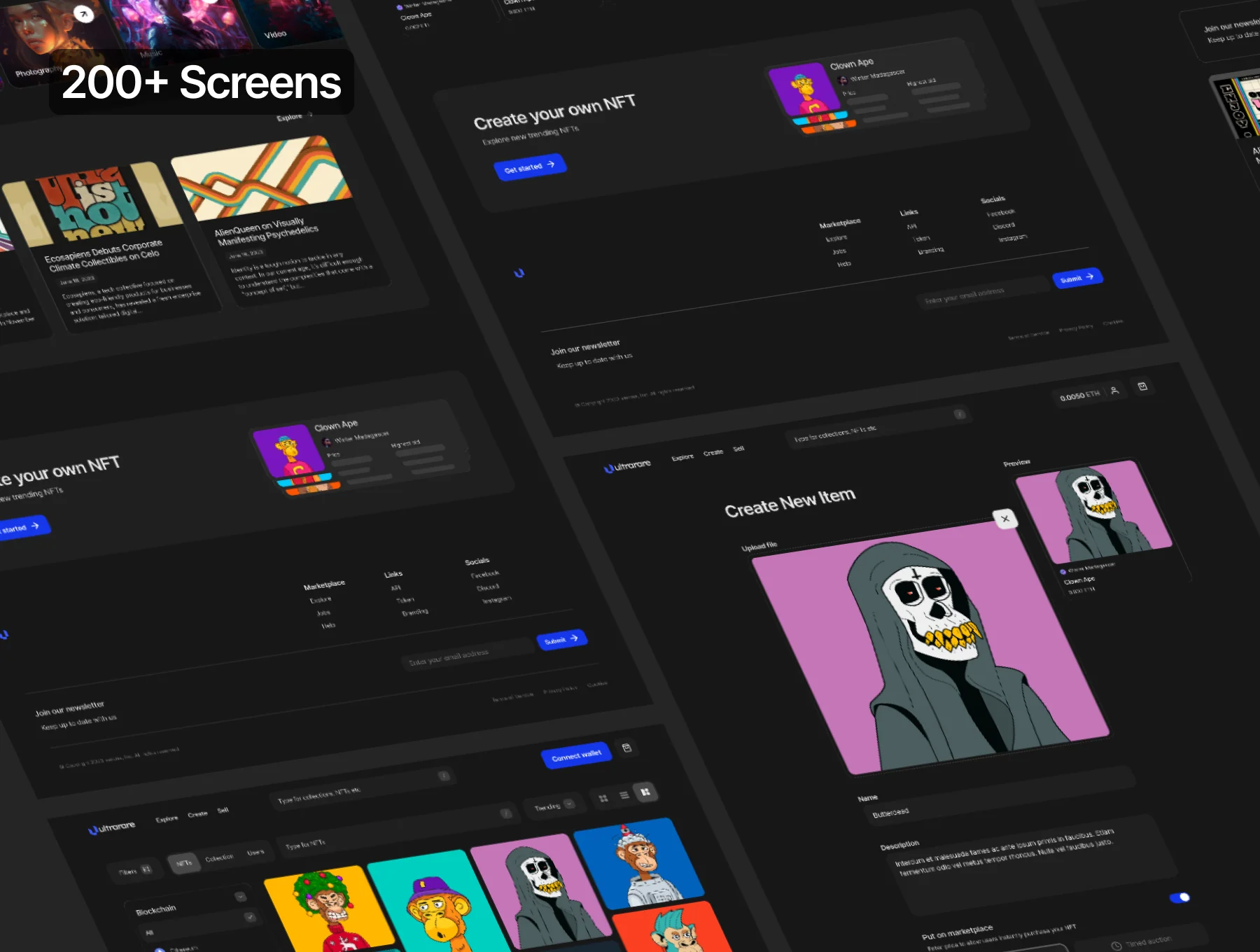 Ultrarare | NFT Marketplace Template 4